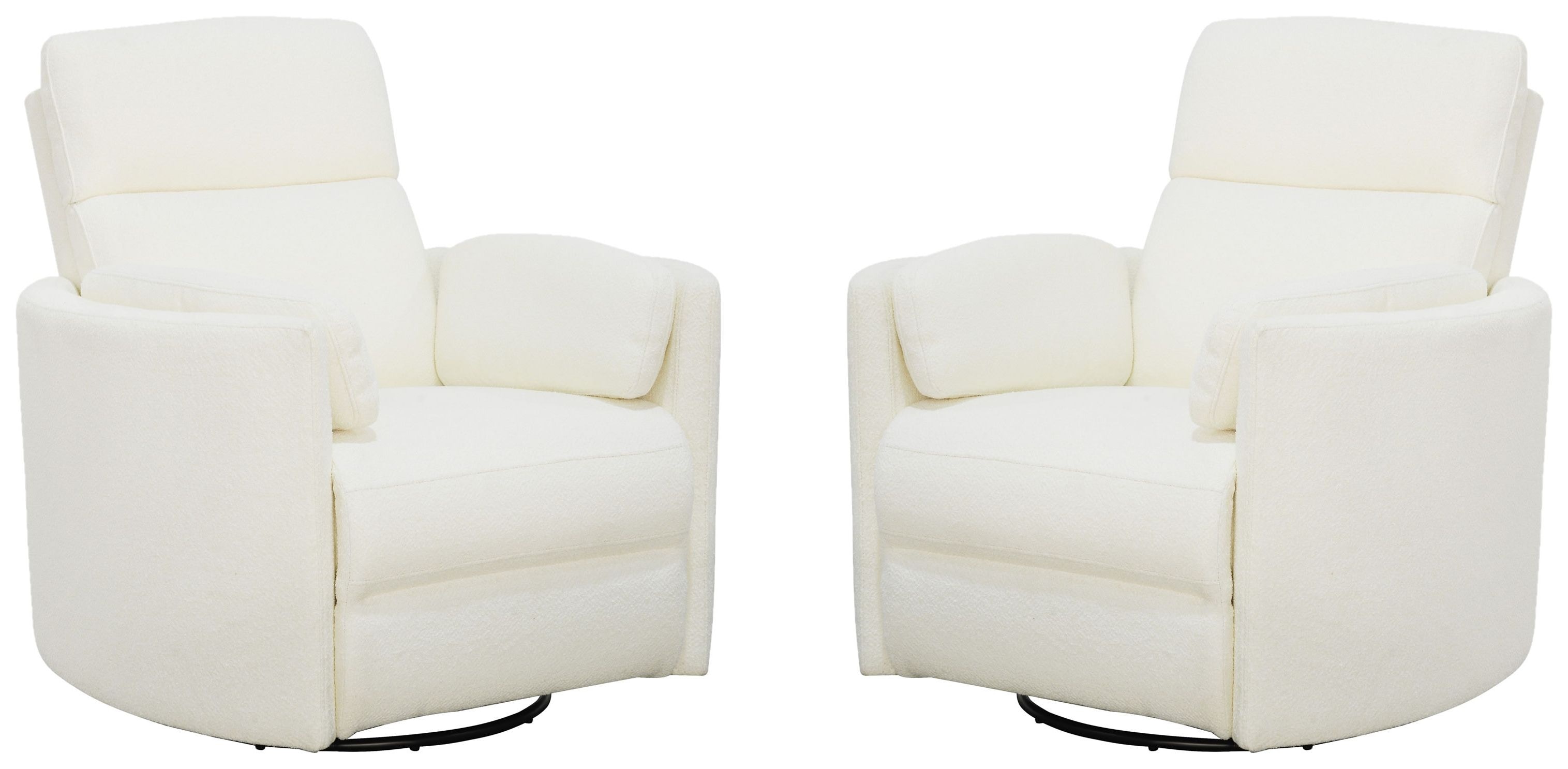  Radius - Revel Oyster Power Swivel Glider Recliner Two Pack 