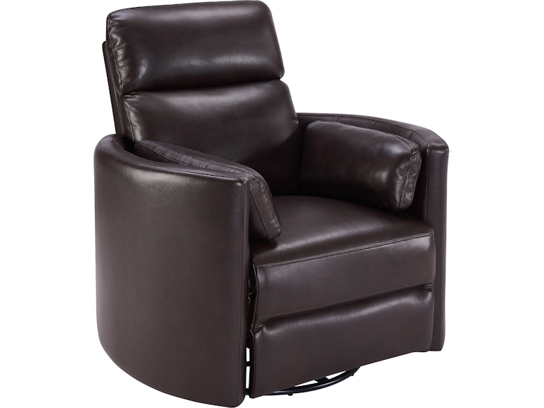 Parker Living Radius Florence Brown Leather Power Cordless Swivel Glider Recliner 046815888