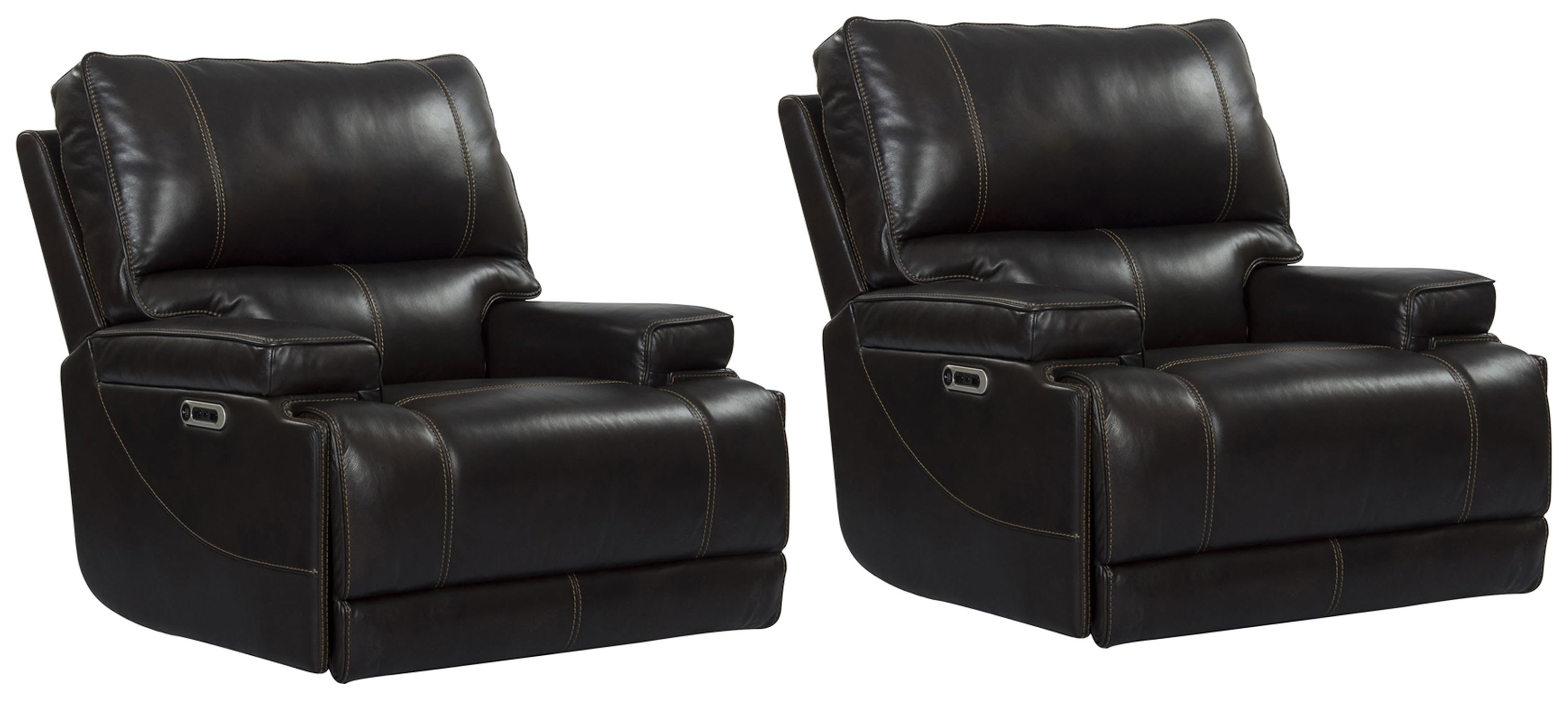 Parker Living Whitman - Verona Coffee - Powered By Freemotion Cordless Power Recliner Two Pack MWHI-812PH-P25-2-VCO