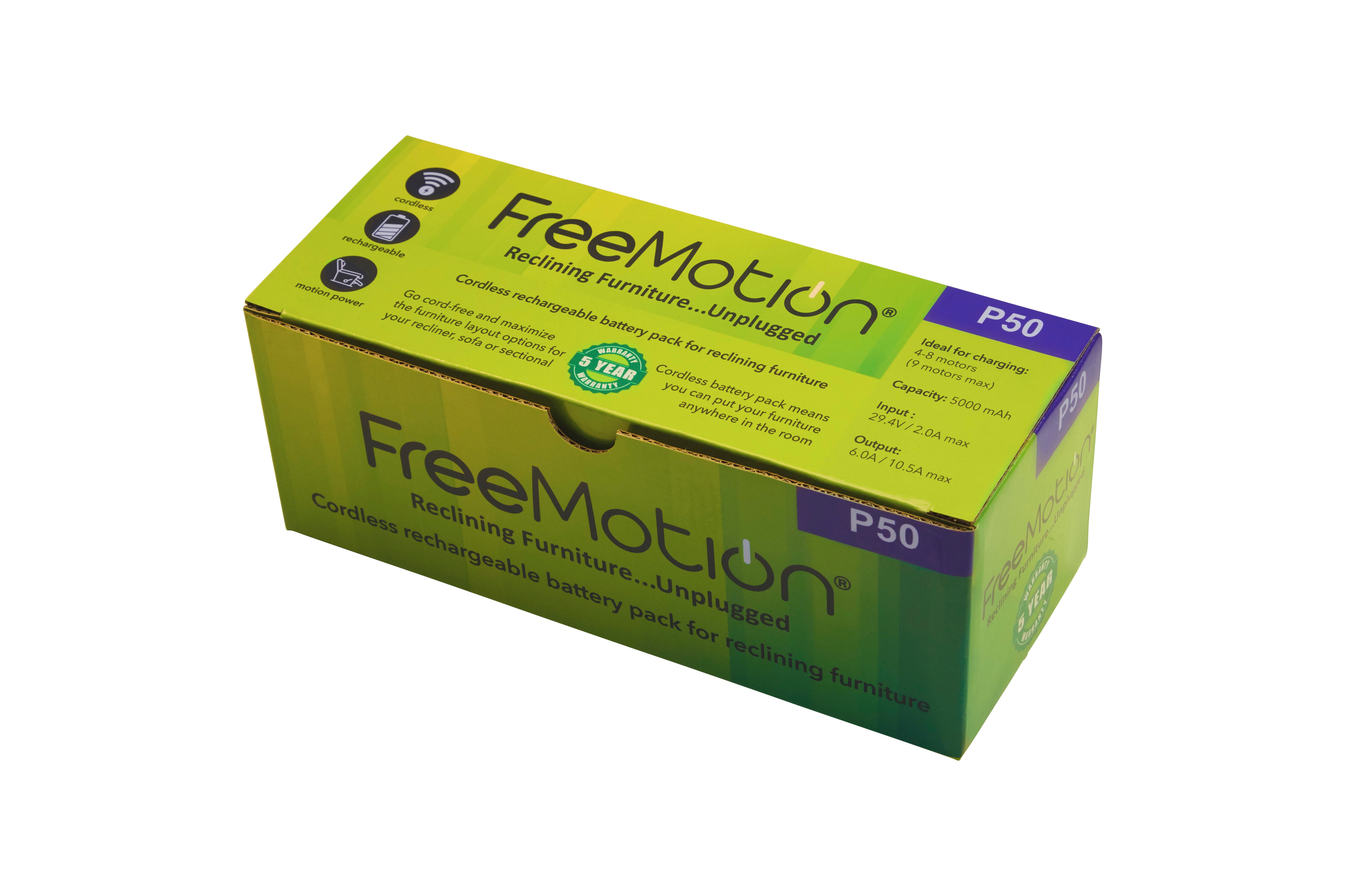Parker Living Freemotion Freemotion 5000 mAh Battery P50