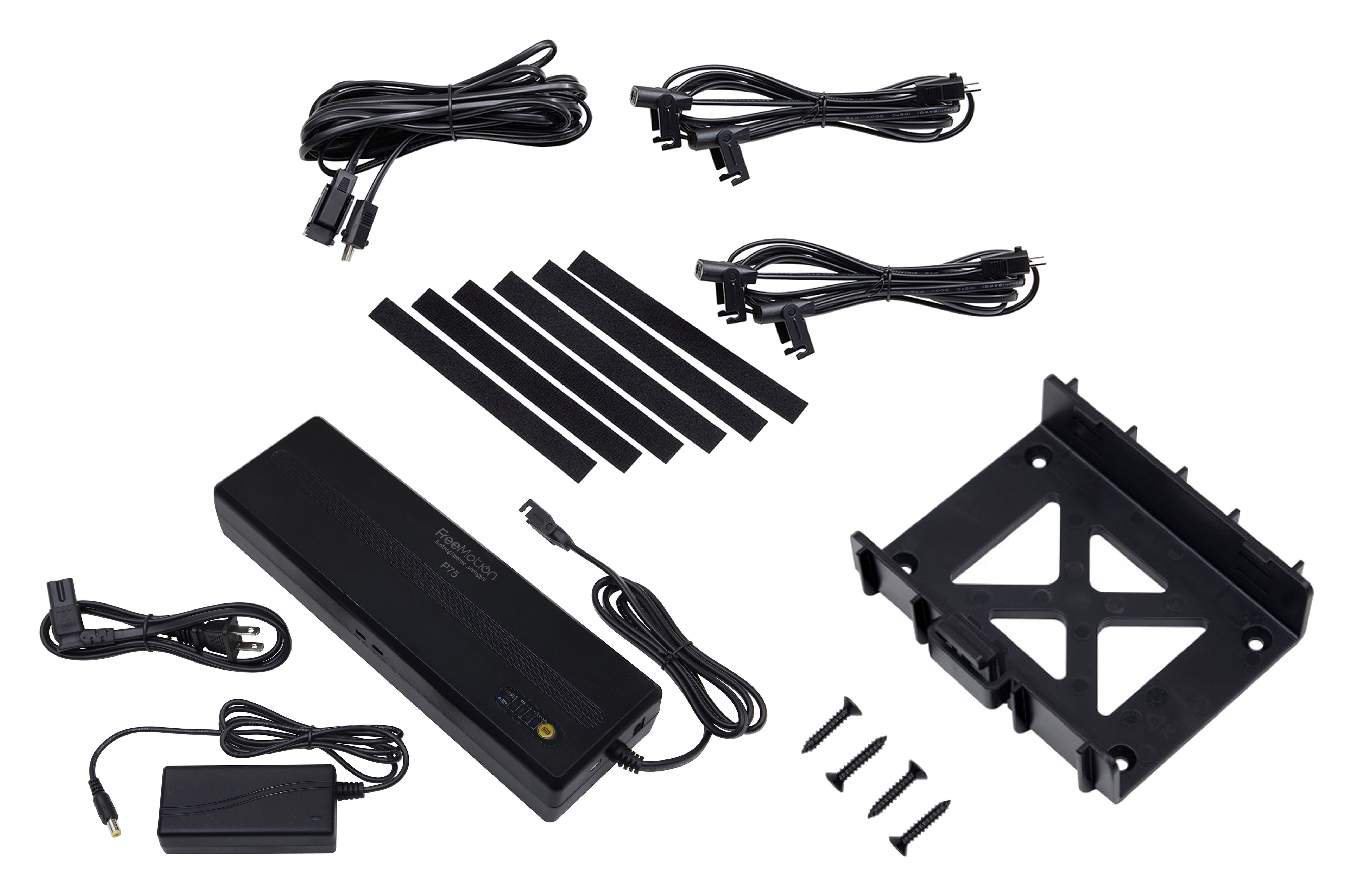 Parker Living Freemotion 7500mAh Battery, Universal Bracket and Y3 cable P75-PBY3