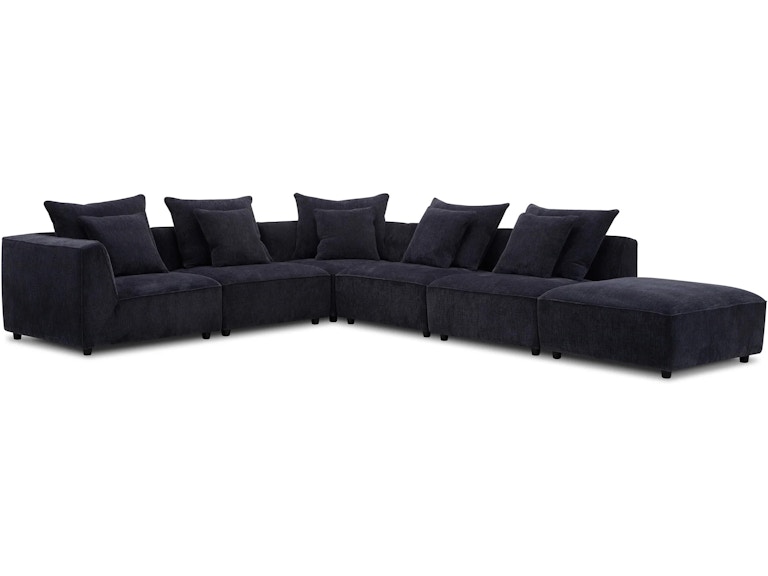 Parker Living Recess Reptile Blue 6 Piece Sectional Package A (910(3), 955(2),900) 318945217