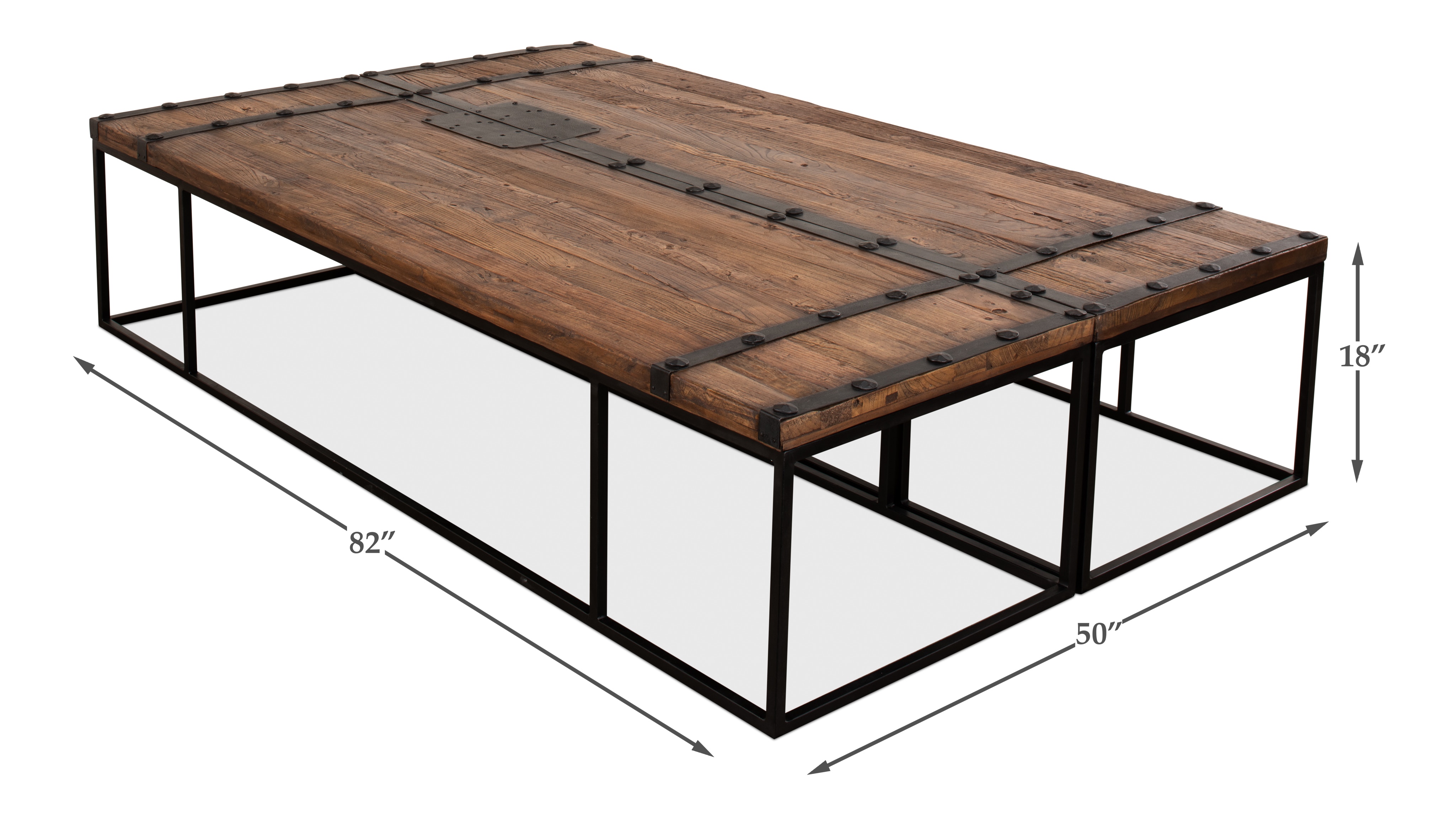 Antique Doors Coffee Table