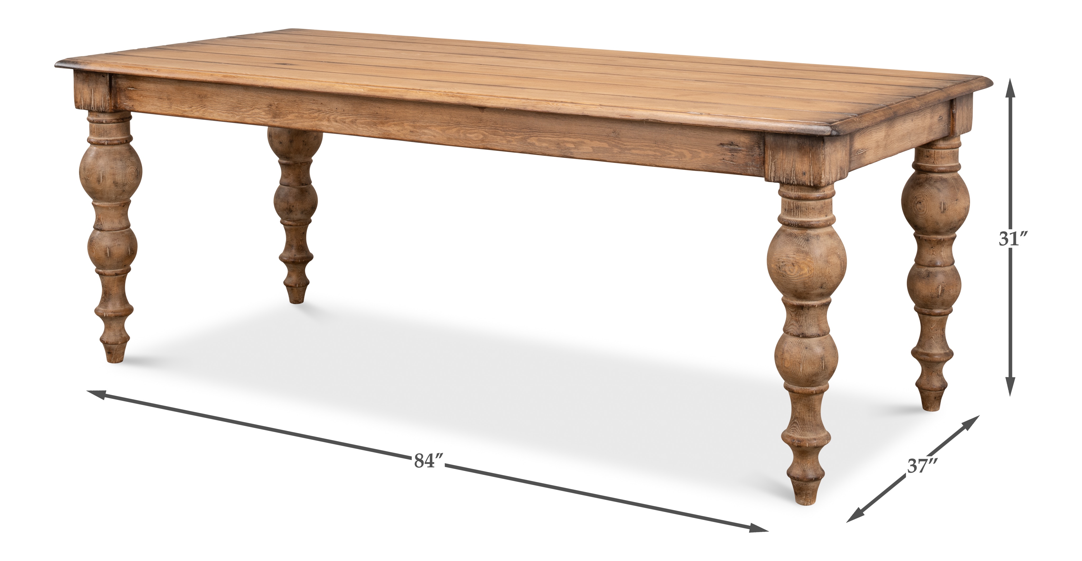 天童木工 / Dining Table / Vintage Mid Century Modern Oak DANISH DINING TABLE hidden leaves, c