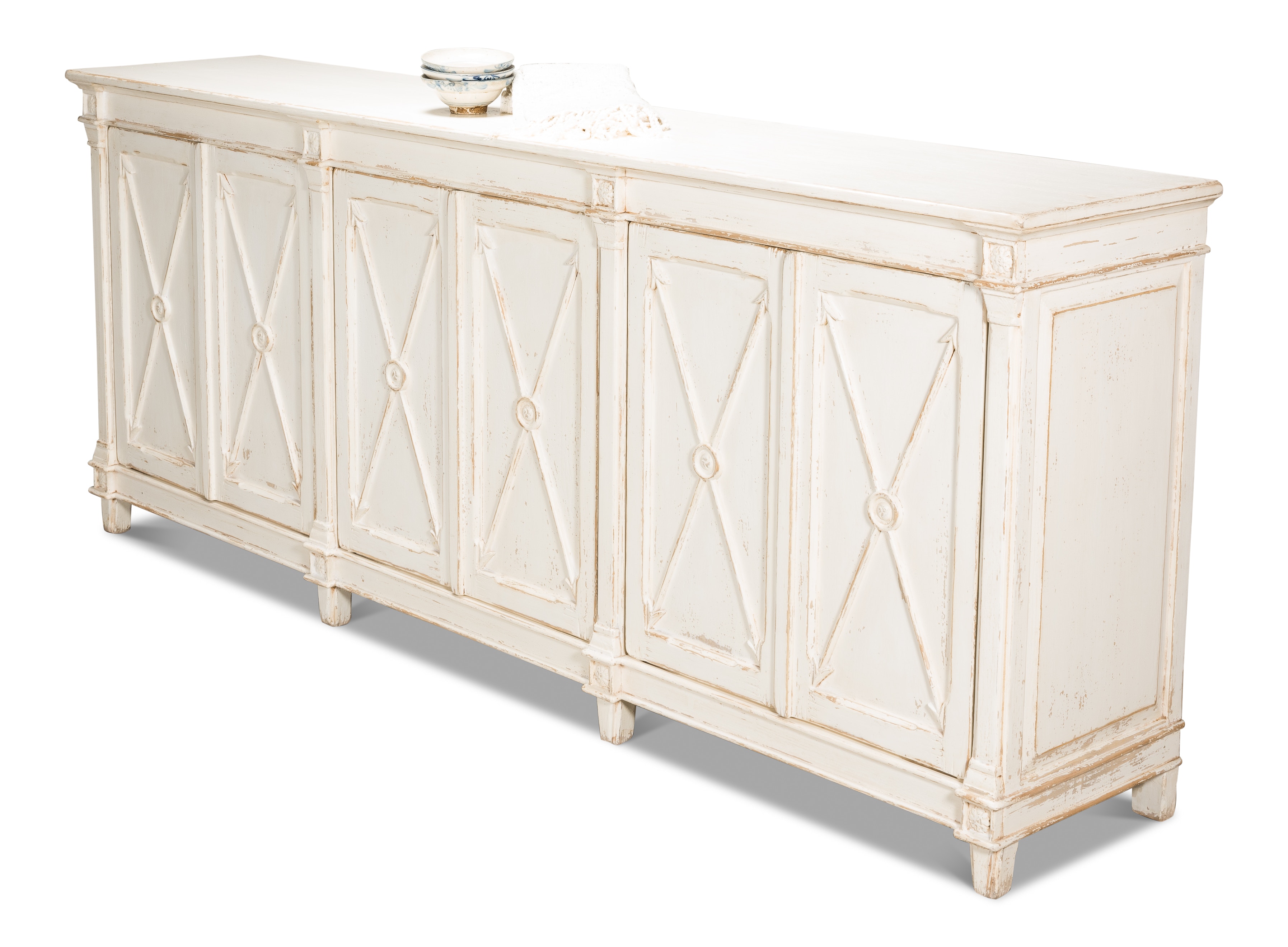 Marksman Sideboard Whitewash - Thumbnail 3