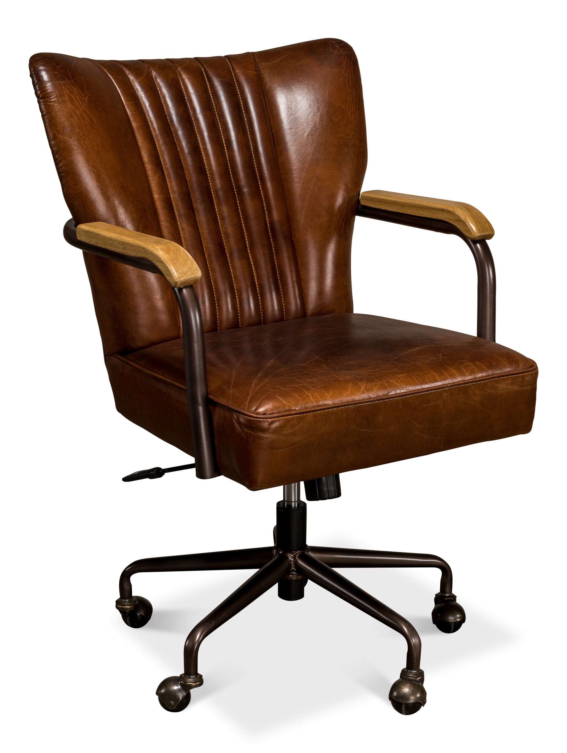 Industrial office chair discount vintage