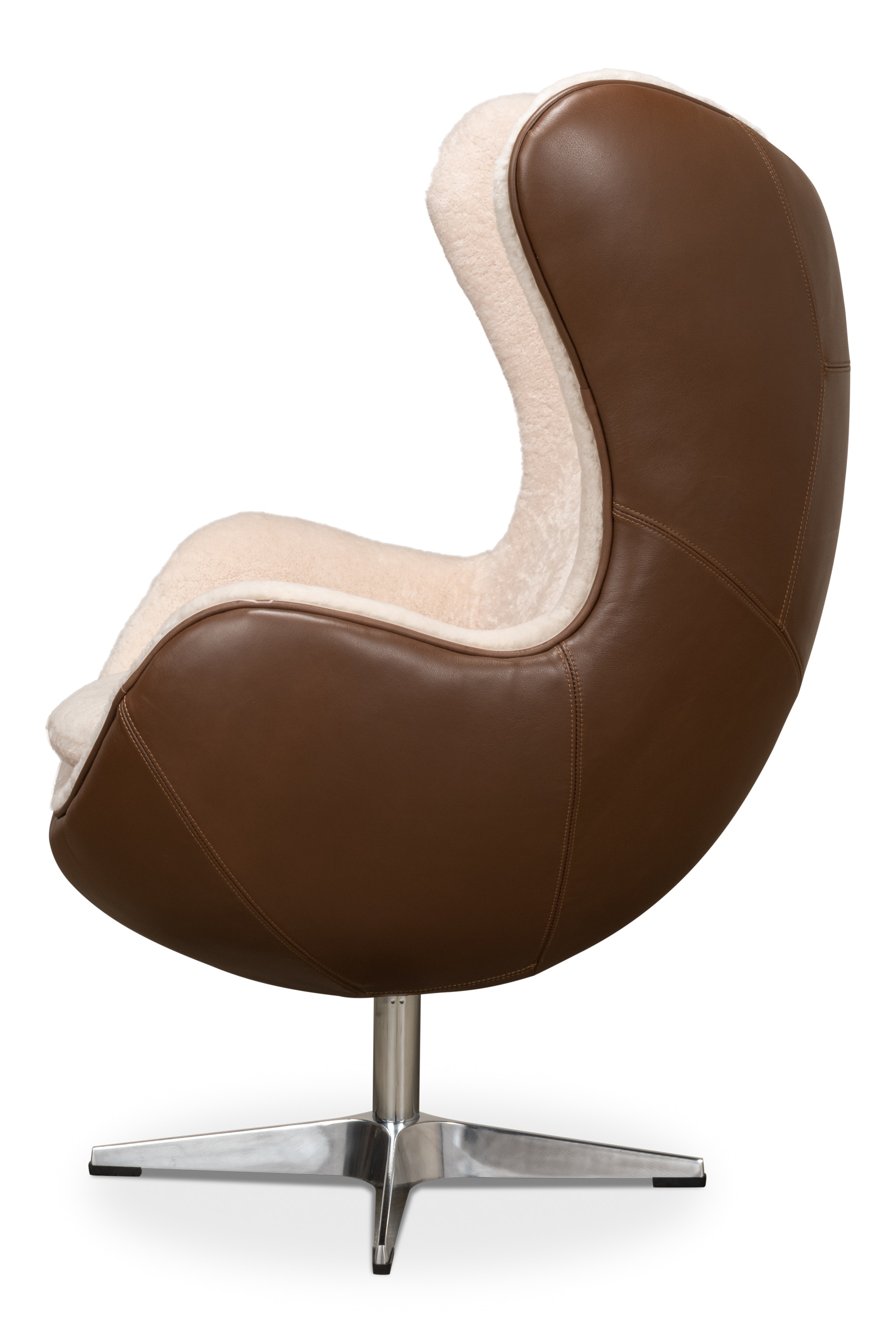 Mid century egg discount chair