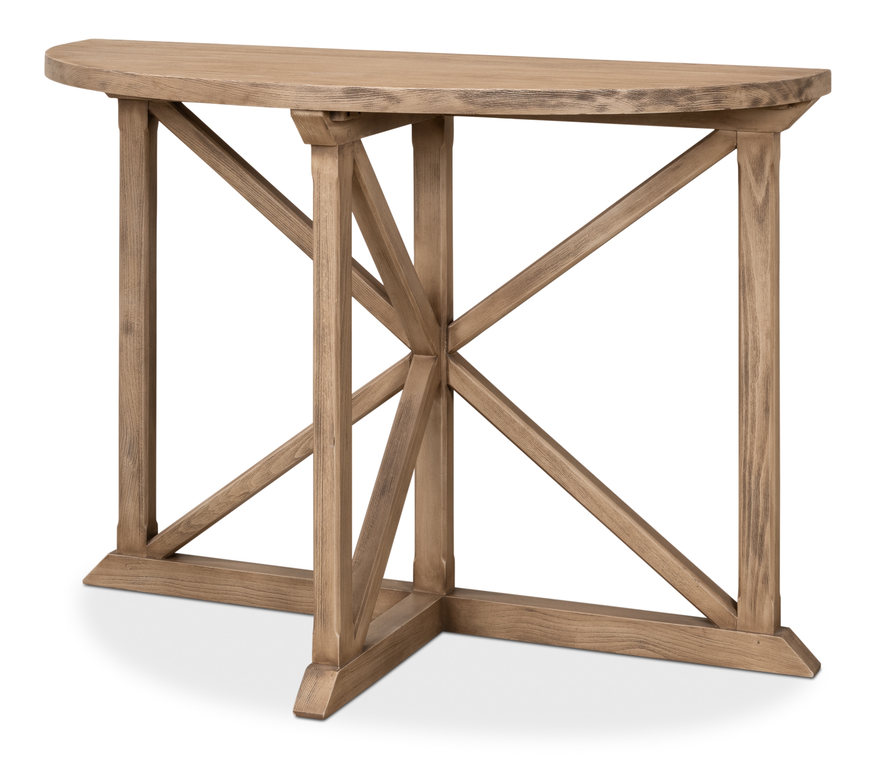 Sarreid Ltd Vineyards Half Moon Console 53341
