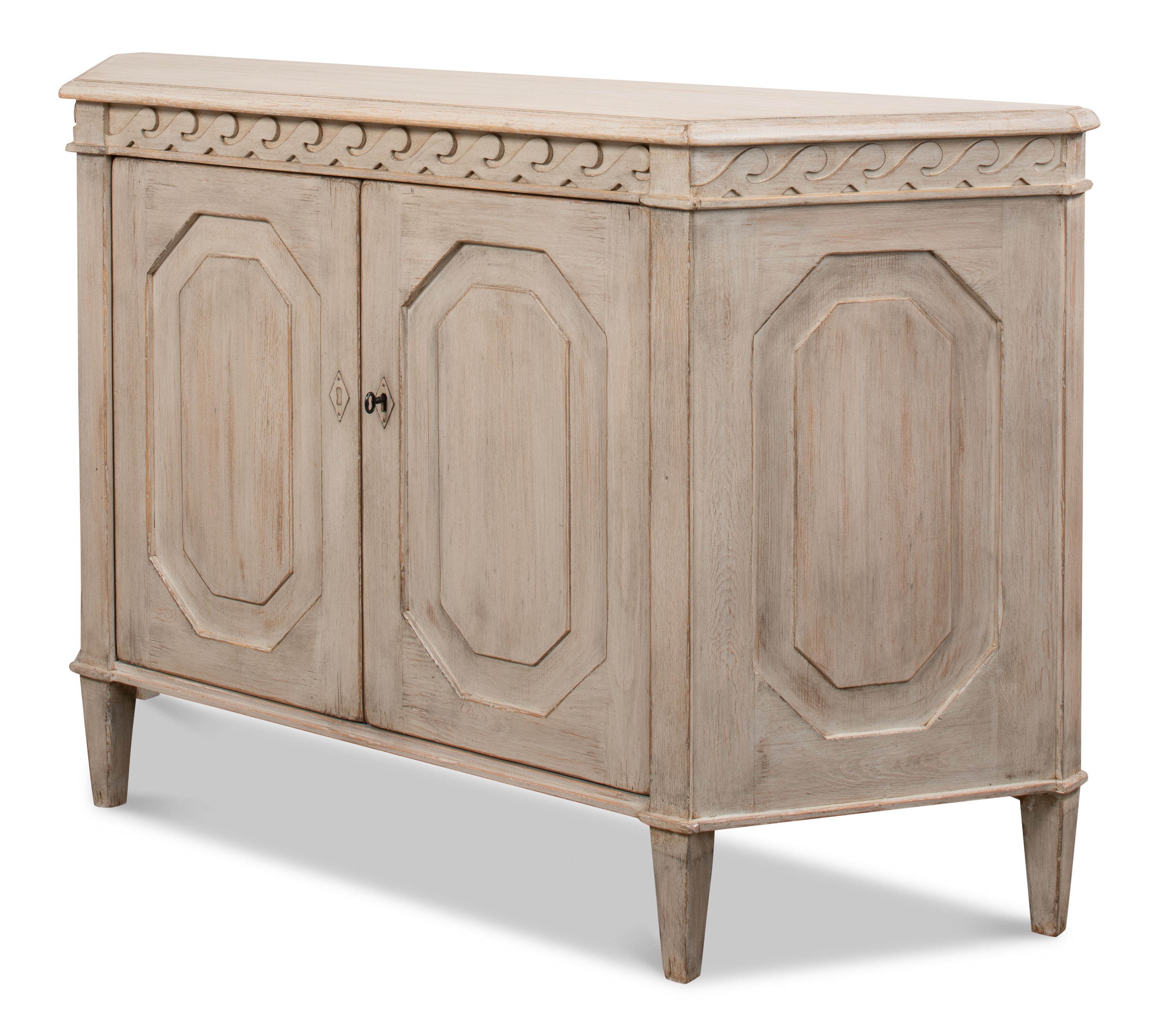 Sarreid Ltd Wrenn Credenza Stone Grey 53411-1