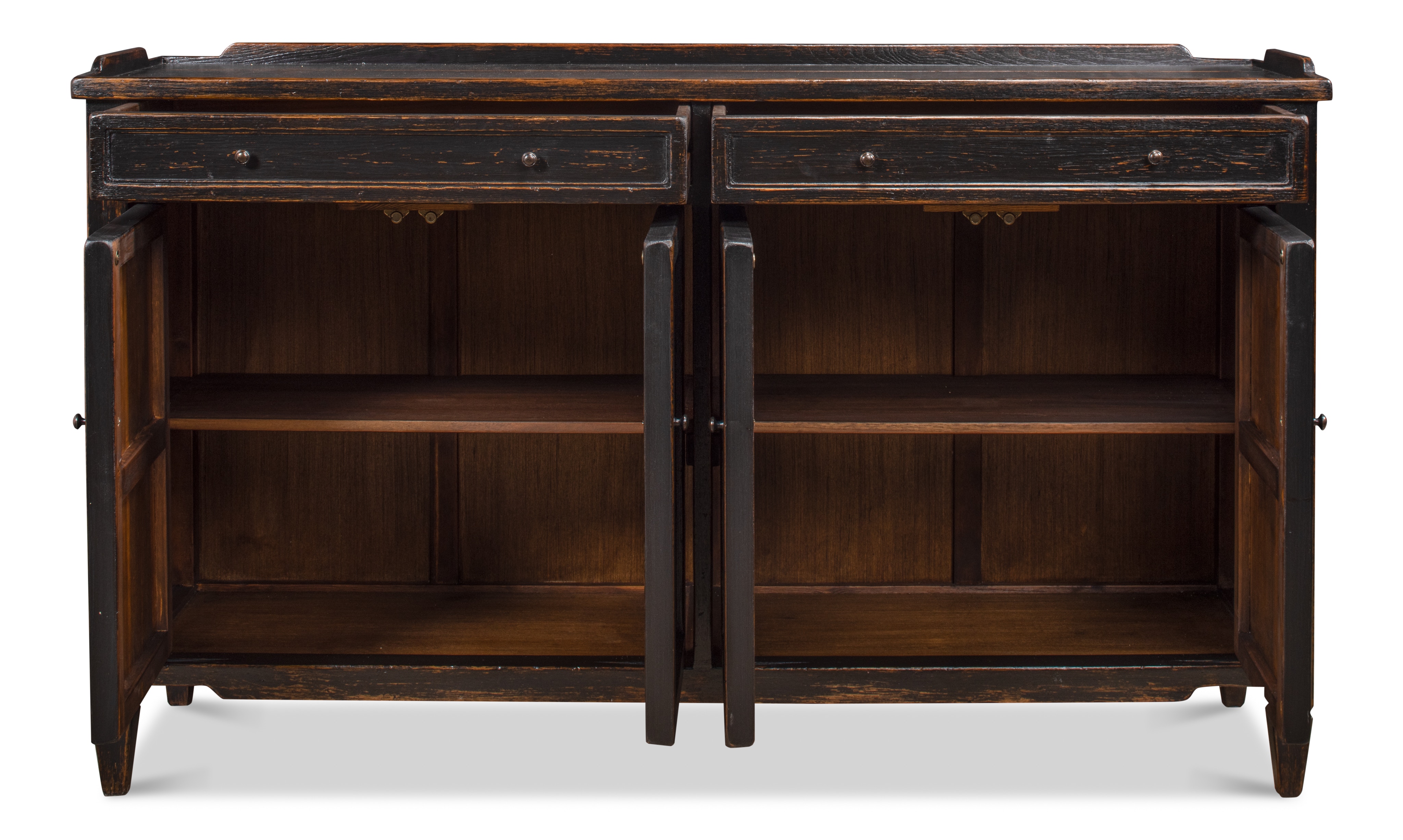 Sarreid Ltd Living Room Madigan Sideboard Antique Black 53412-5 
