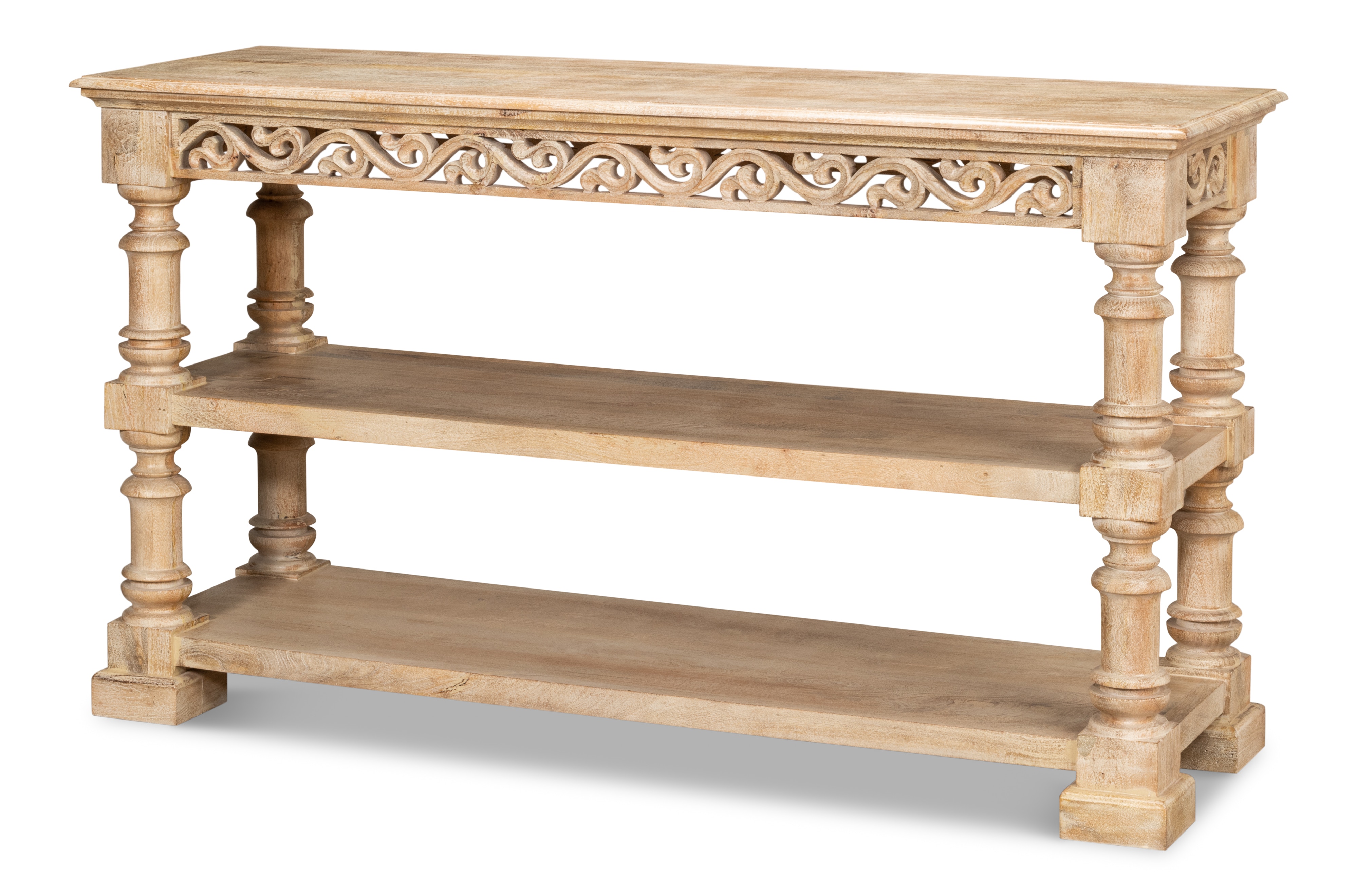 Image Dante Fowler image beautiful image beautiful - Fowler Carved Console W/Shelf SA53666