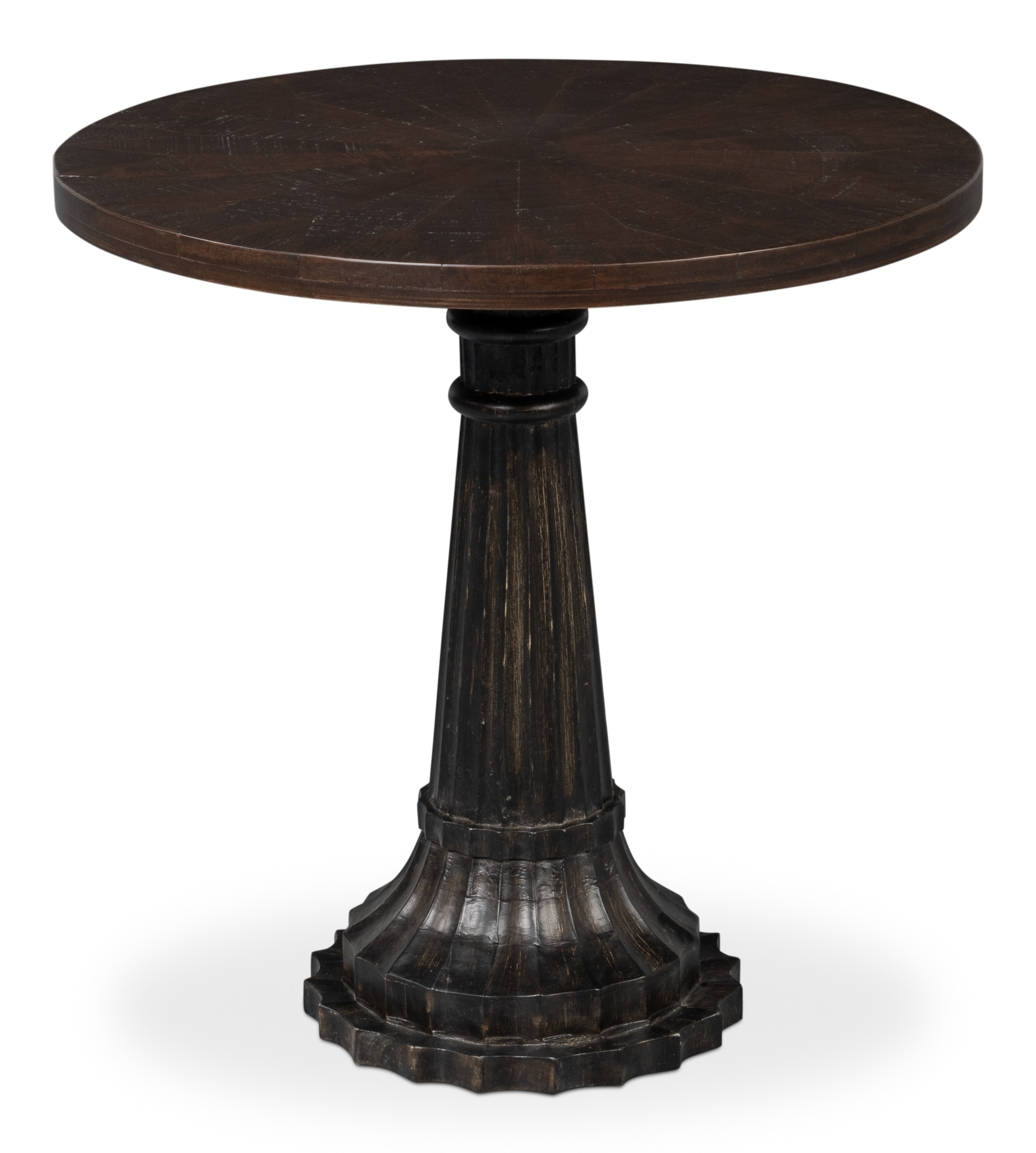 Sarreid Ltd Alister Round End Table 53921