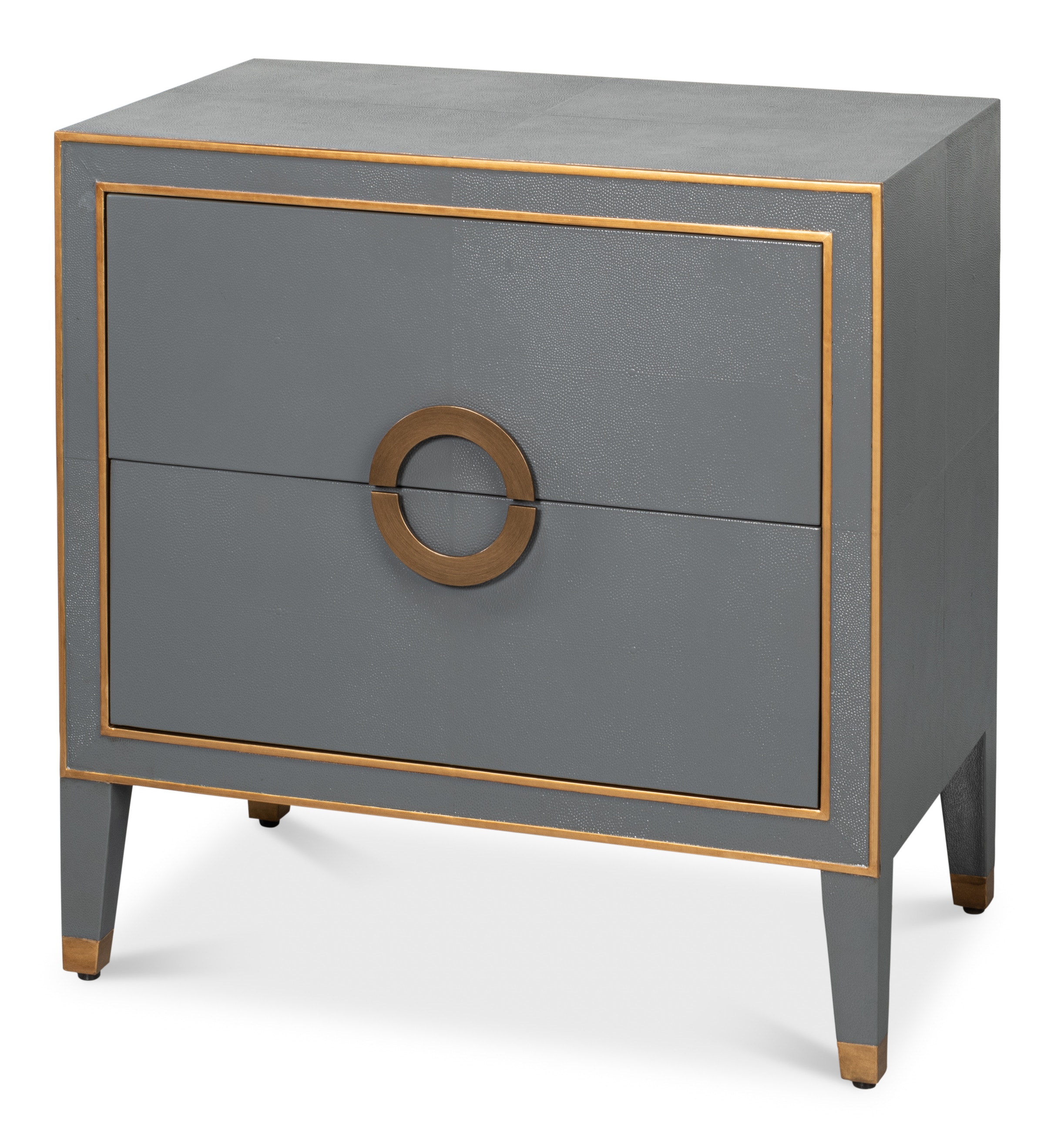 Sarreid Ltd Gabriella Night Stand, Quiet Shade 54001-1