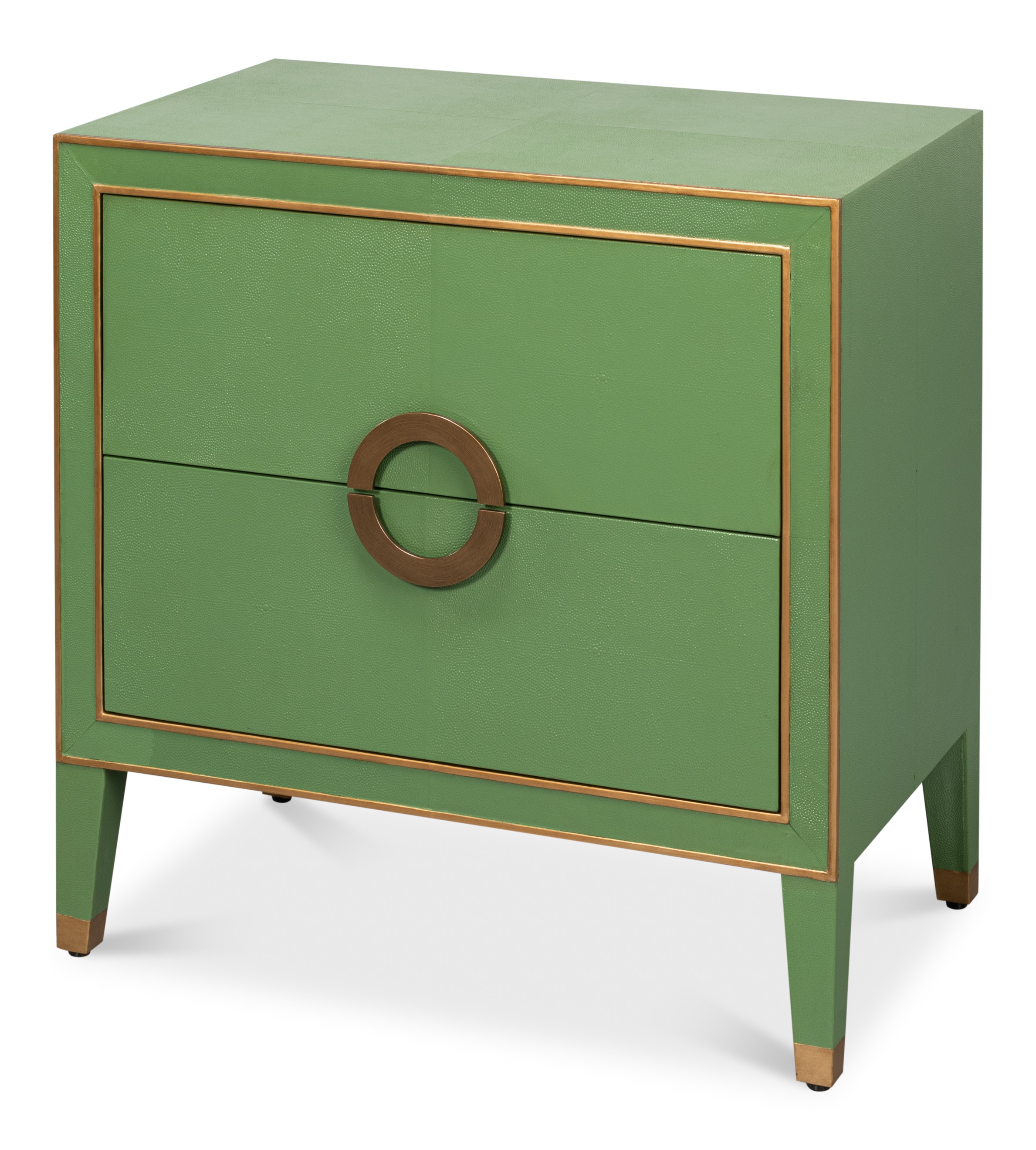 Sarreid Ltd Gabriella Night Stand, Watercress 54001-3
