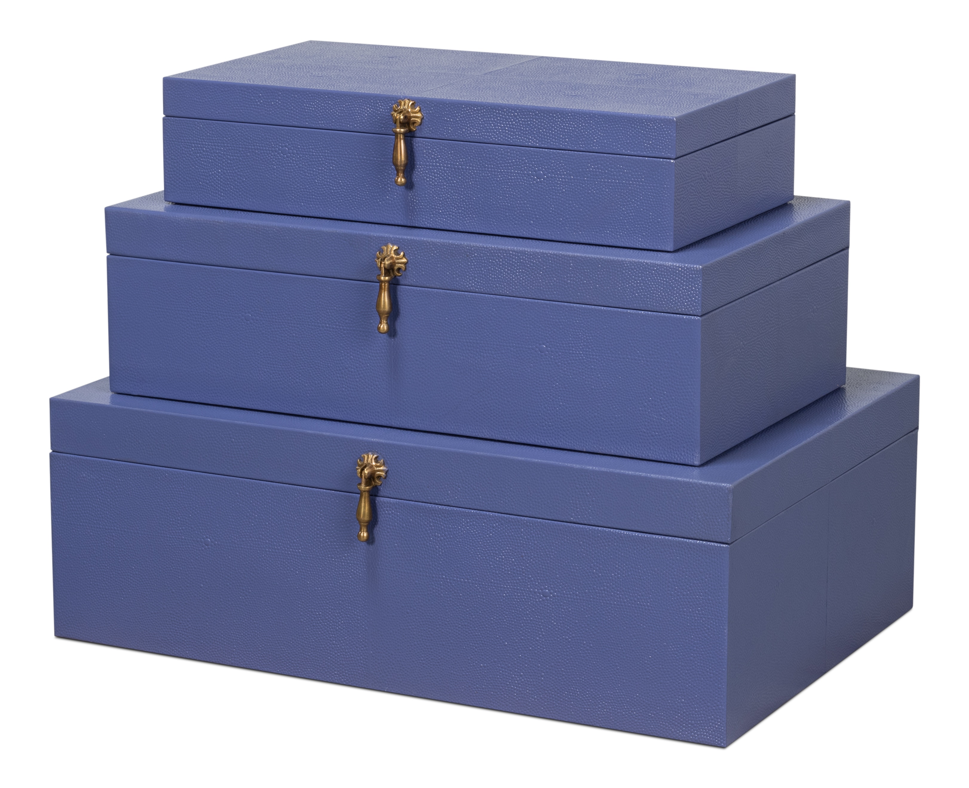 Sarreid Ltd Cosmos Nesting Boxes,S/3 Marlin 