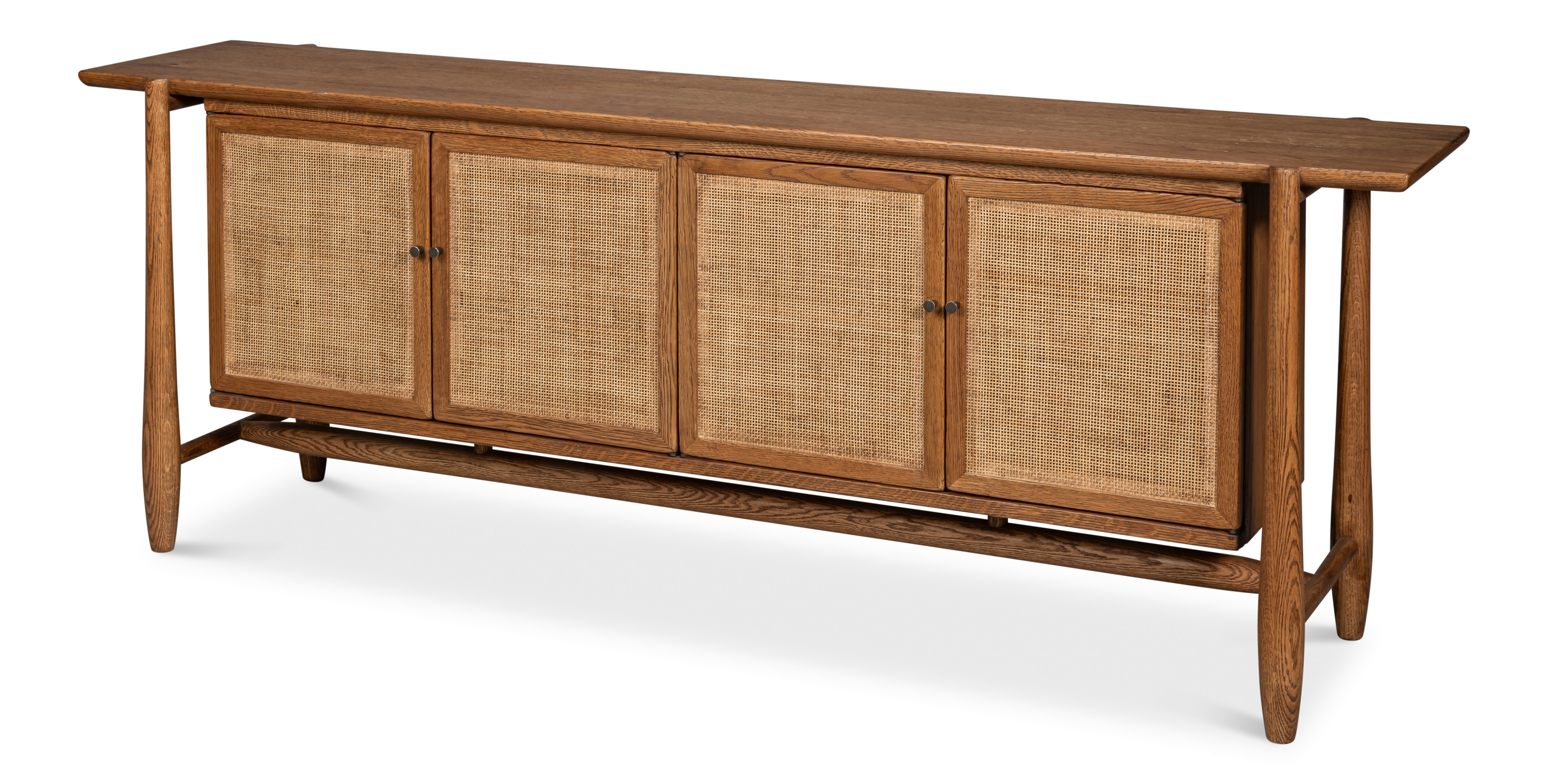 Sarreid Ltd Nido 4 Door Rattan Sideboard 54049
