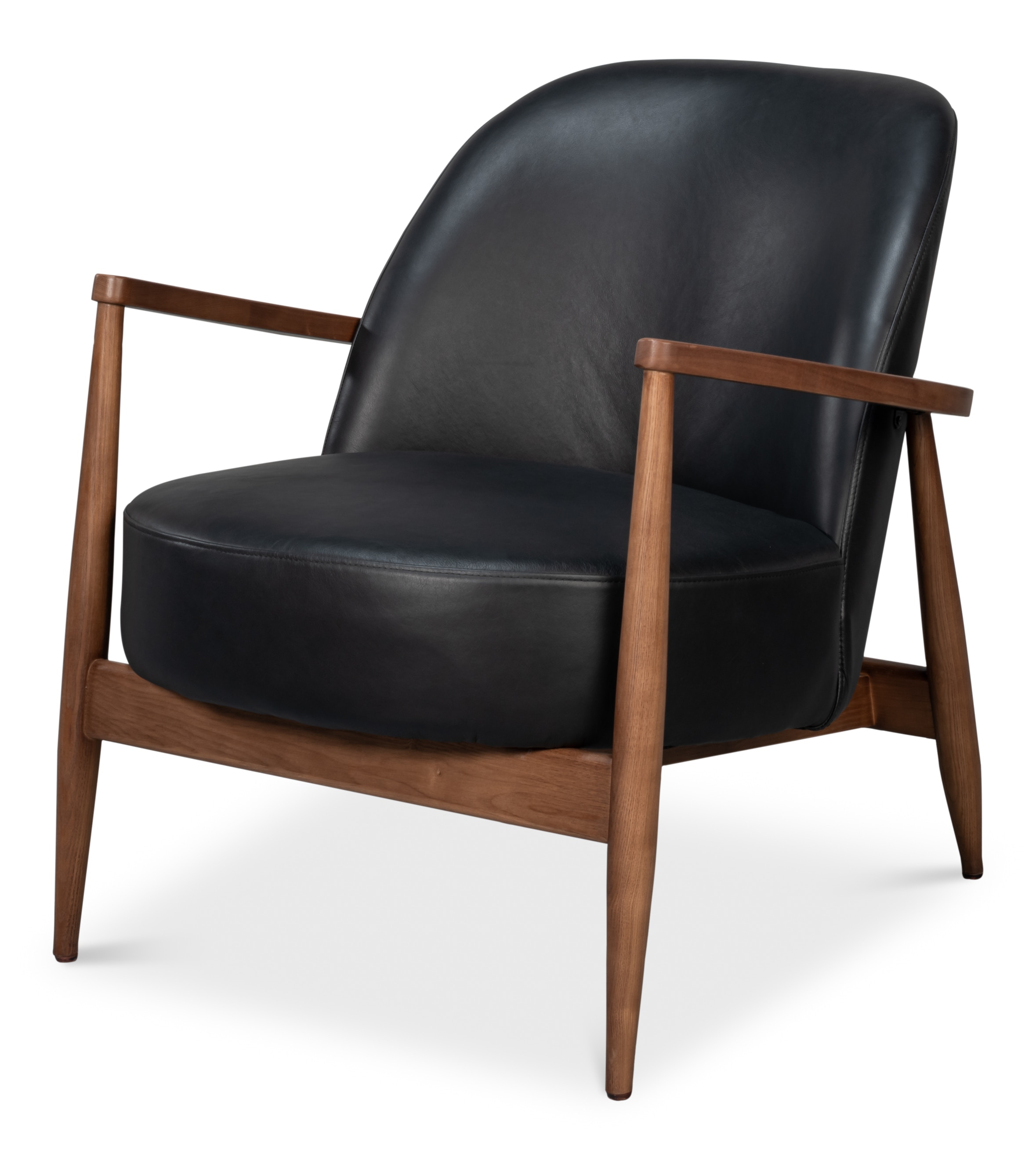 Sarreid Ltd Leather Chair 54243-OB