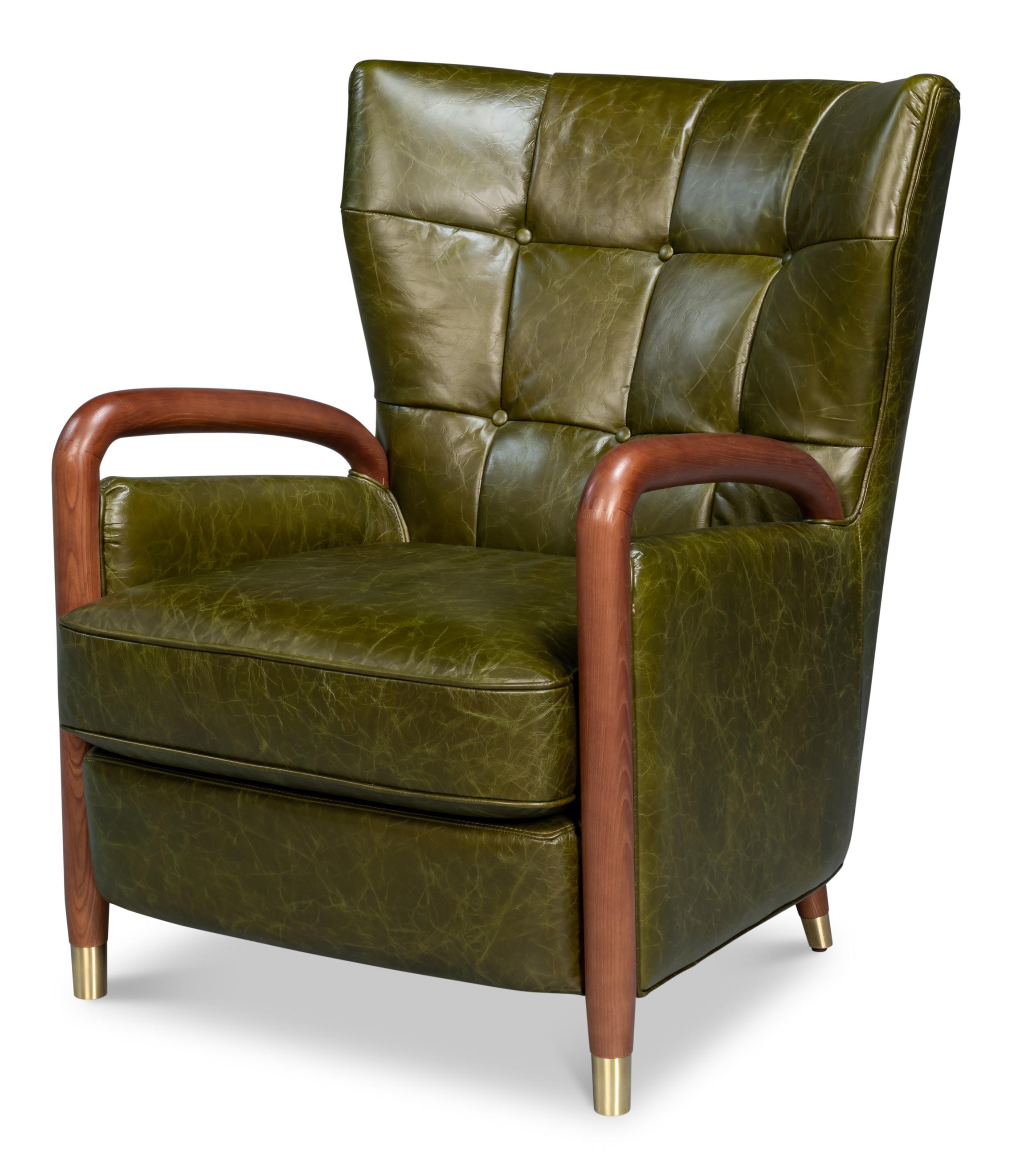 Sarreid Ltd Leather Chair 54275