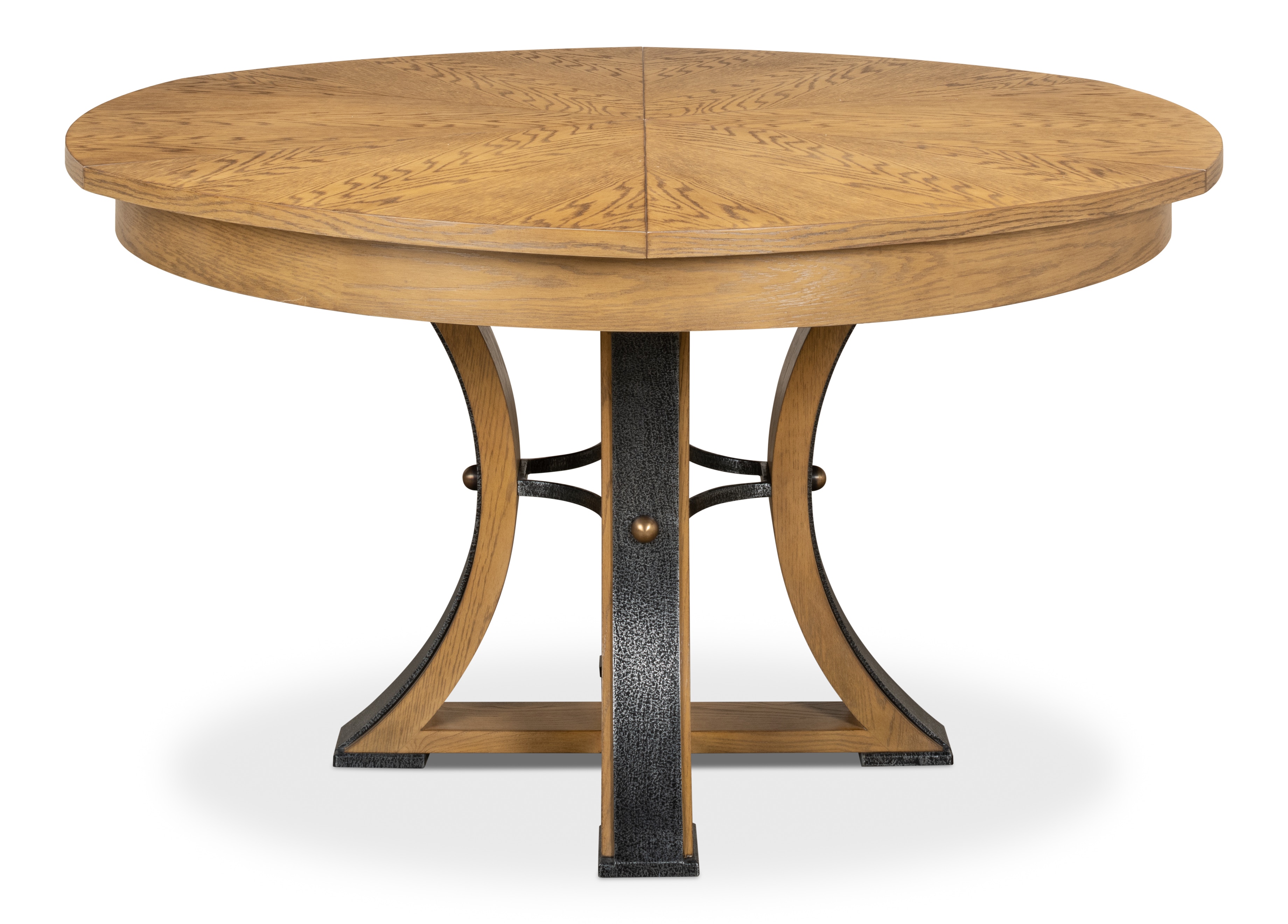 Tower Jupe Dining Table Med Heather Gray