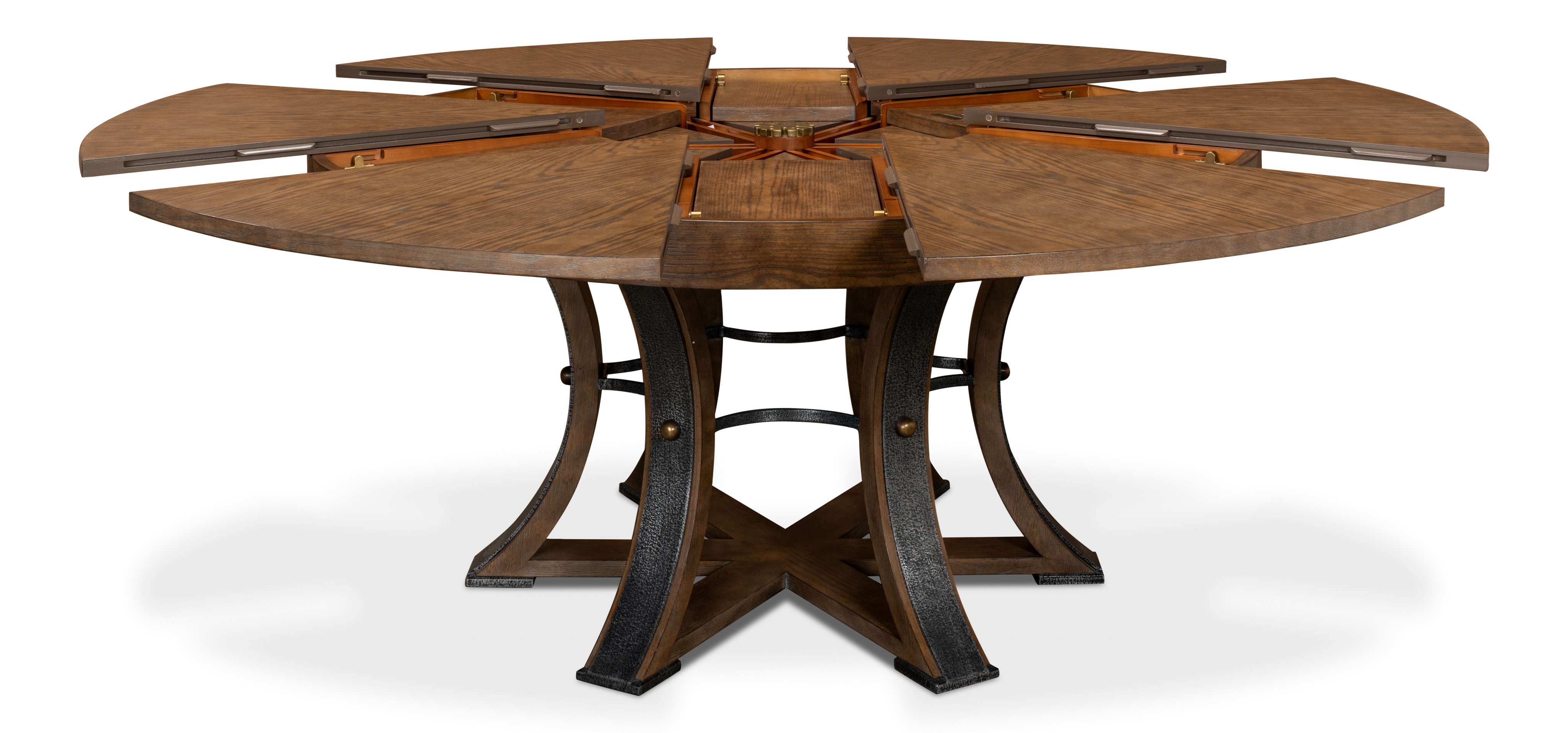 ロシニョールsuper village VII Limited　 166cm Sarreid Ltd Casual Dining Tower Jupe Dining Table Lg Light