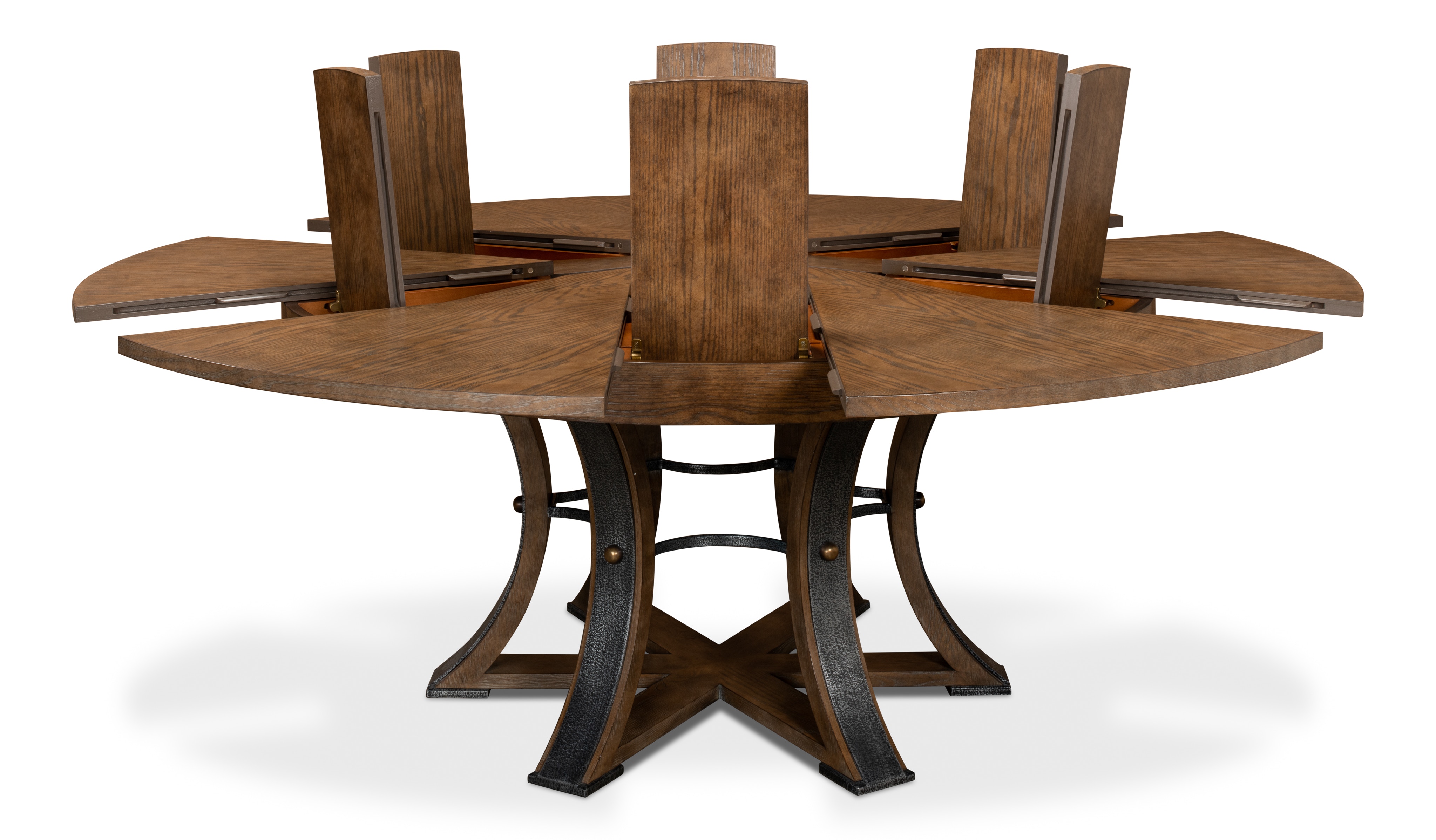 【おトク】 Dining Jupe Tower Dining Casual Ltd Sarreid Table Light Lg スキー