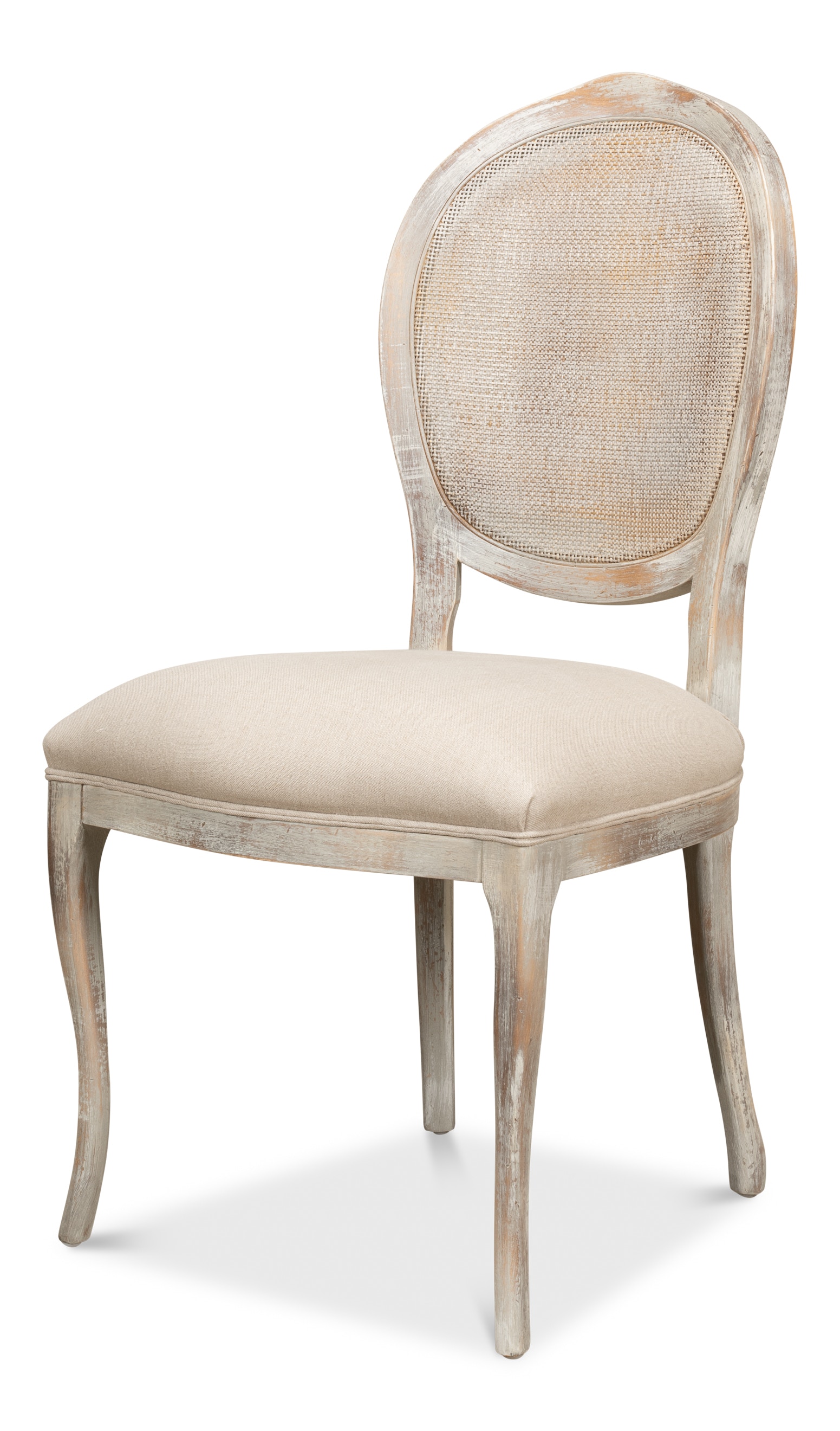 Oval cane discount back dining chairs