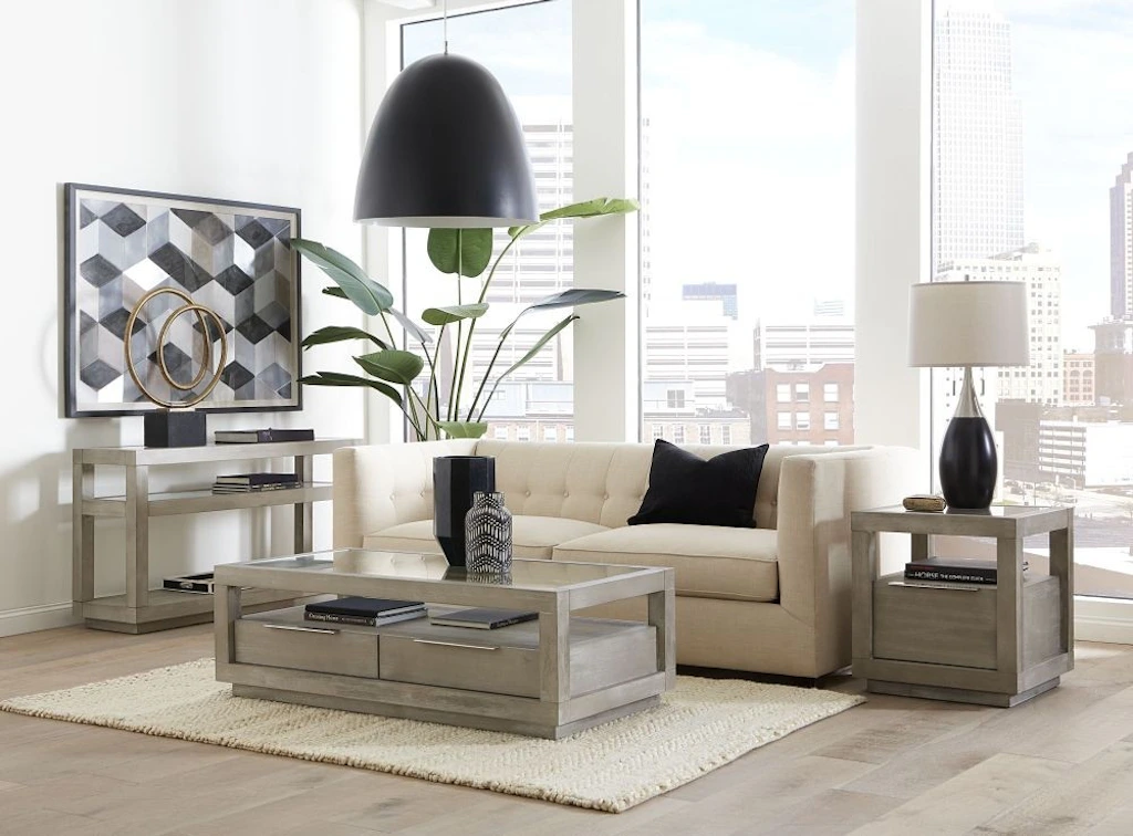 Modus Living Room Oxford Two-Drawer Coffee Table In Mineral AZBX21 ...