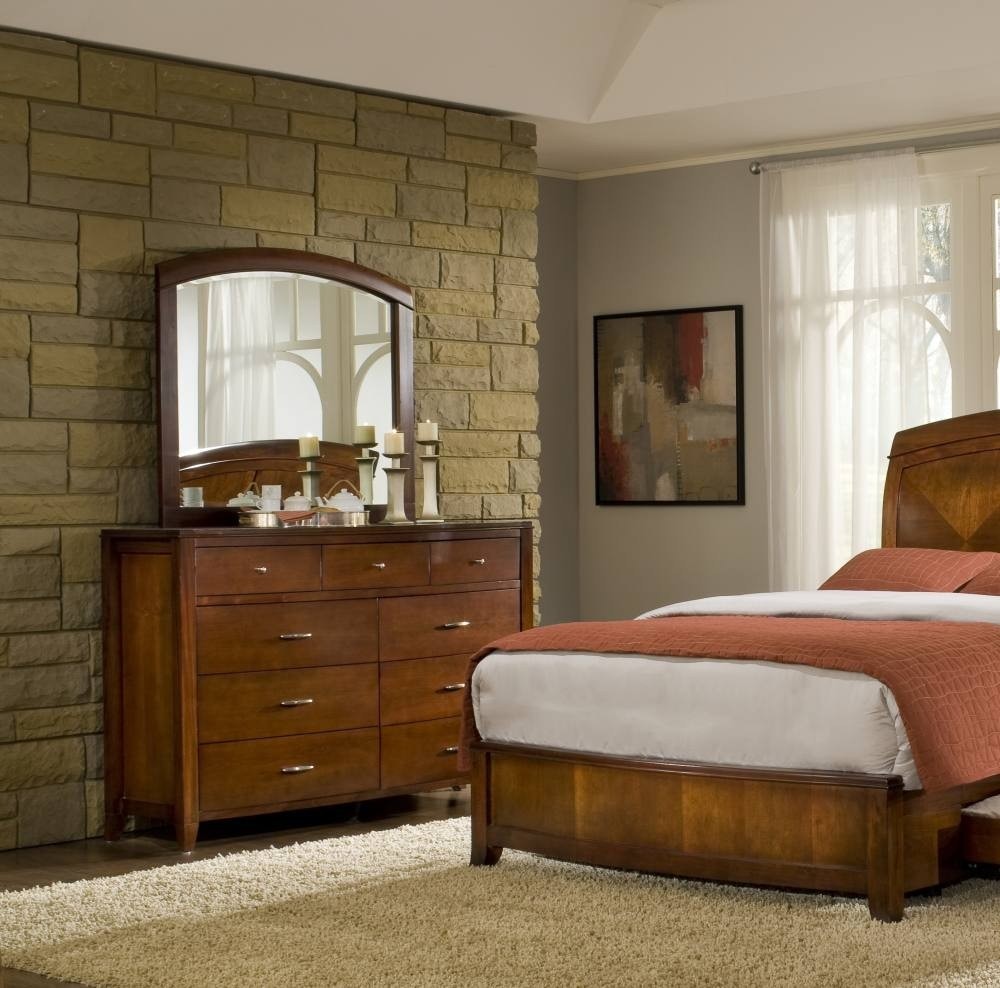 Modus Bedroom Brighton Nine Drawer Dresser In Cinnamon BR1582 Anna's