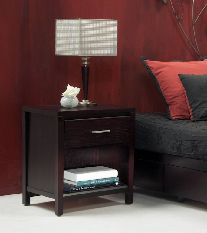 Modus Bedroom Nevis Nightstand With Charging Station Nv2381p