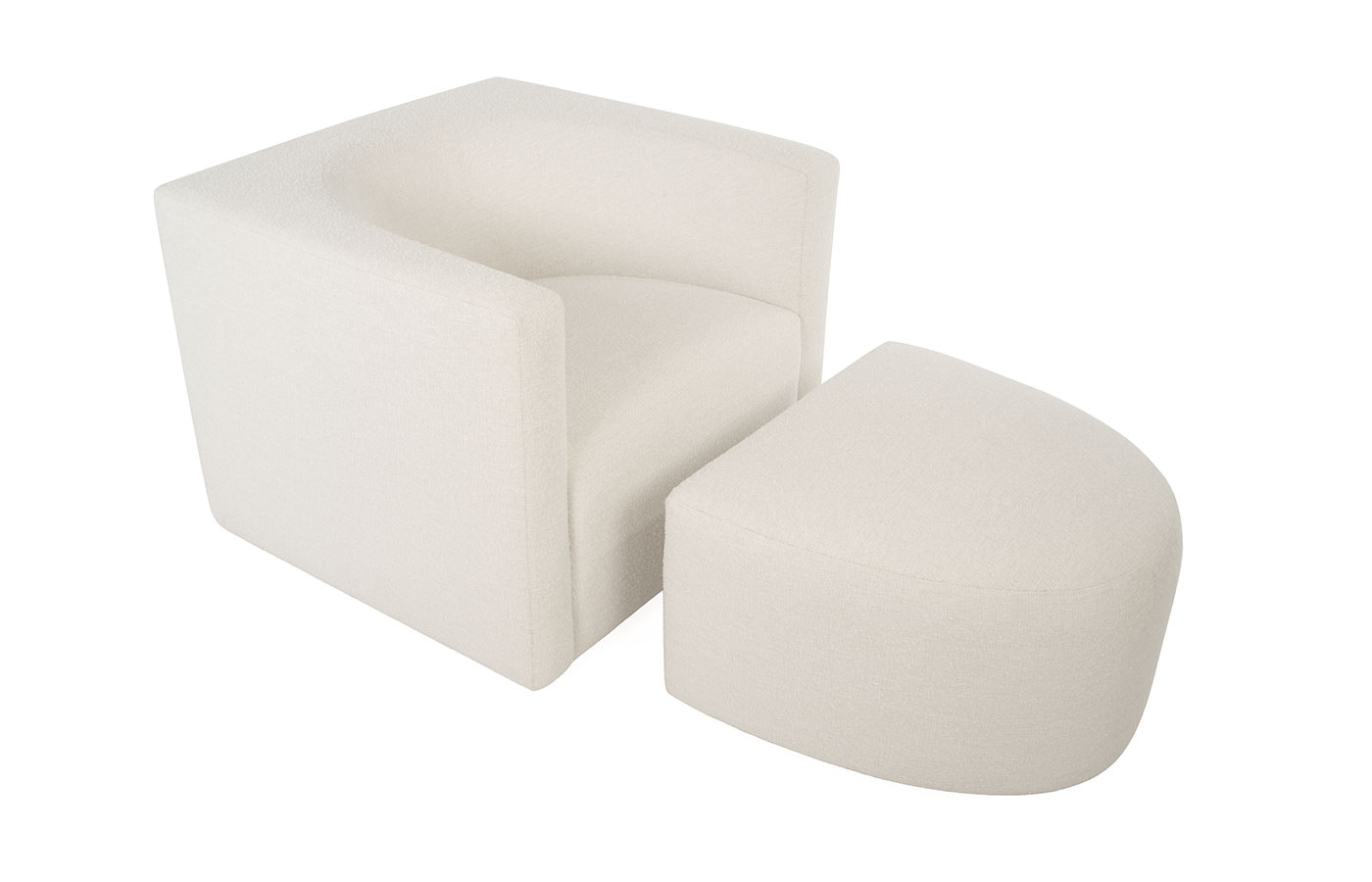 RC Furniture Living Room Cake ChairOttoman Woodbridge Interiors AZ