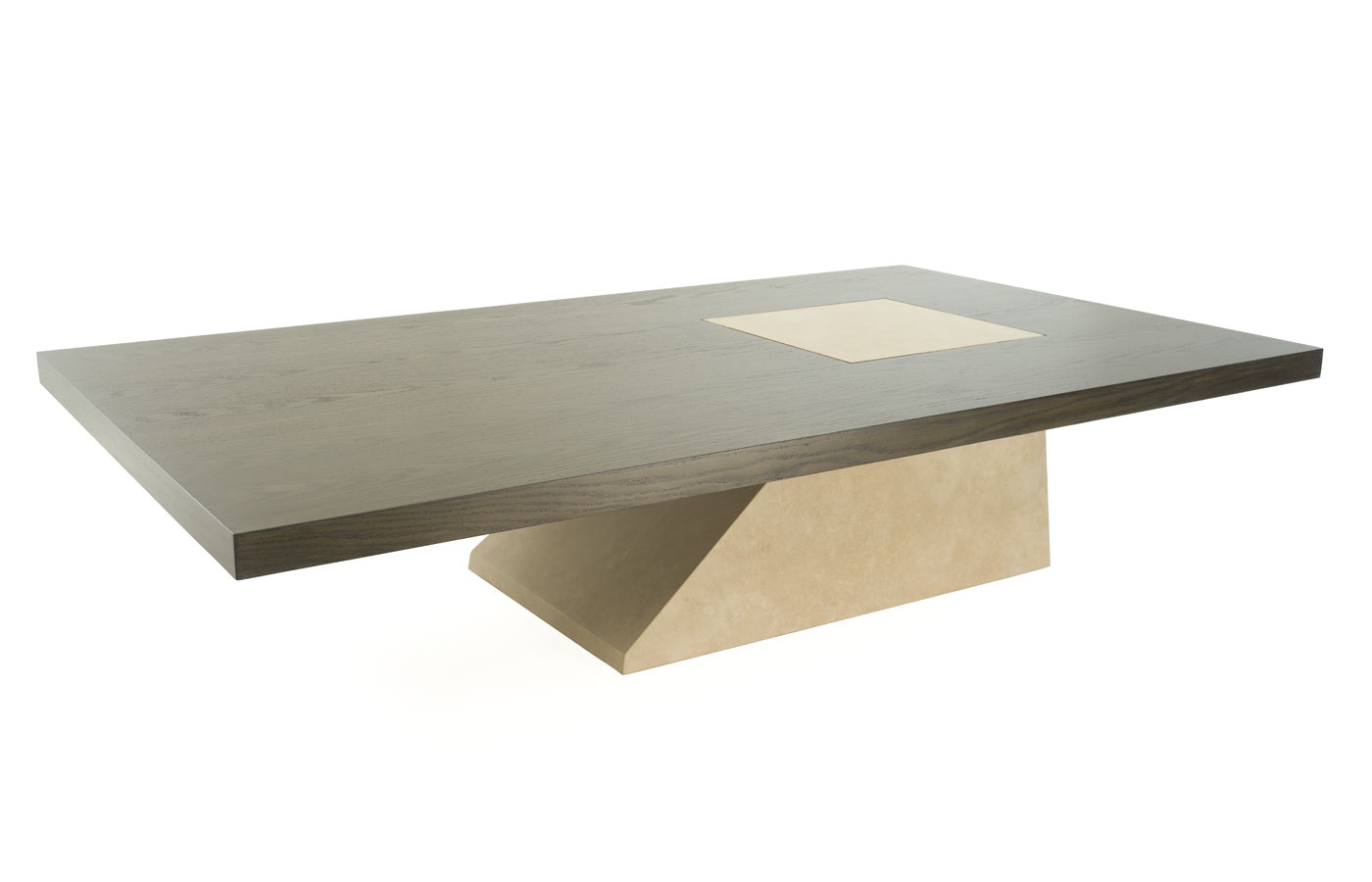 RC Furniture Cantilever (Stone & Wood) Rectangle Cocktail Table Cantilever (Stone_Wood) Rectangle Cocktail Table