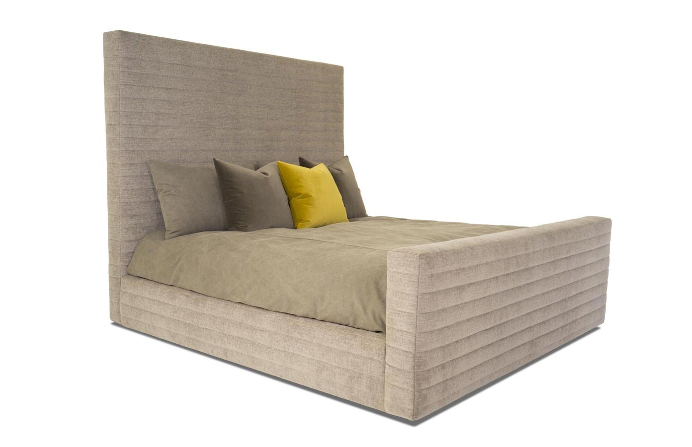 Rc Furniture Bedroom Channel Queen Bed Woodbridge