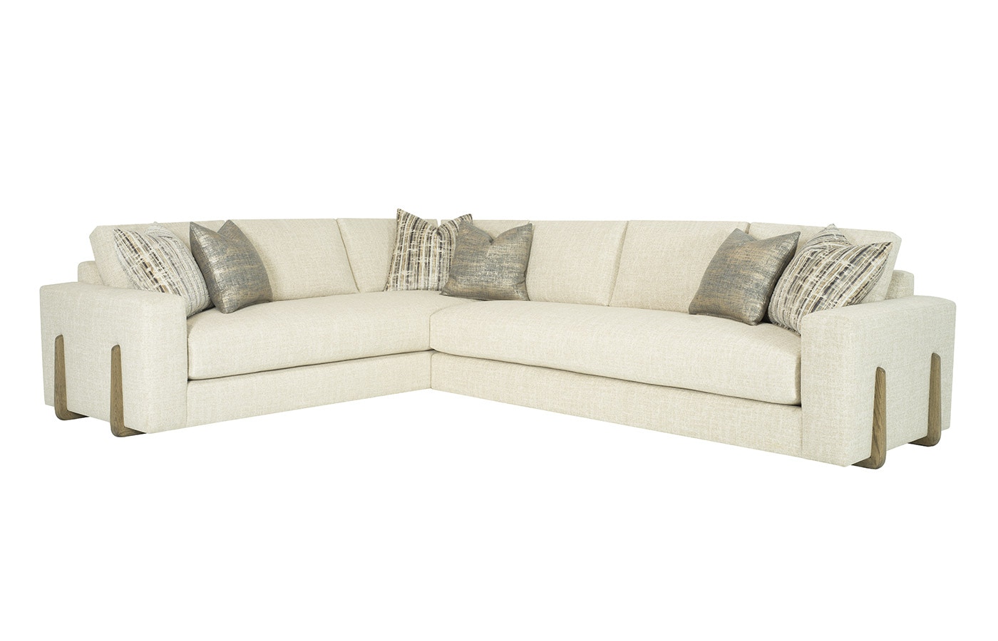 RC Furniture Milano (Wood Leg) 2pc Sectional Milano (Wood Leg) 2pc Sectional
