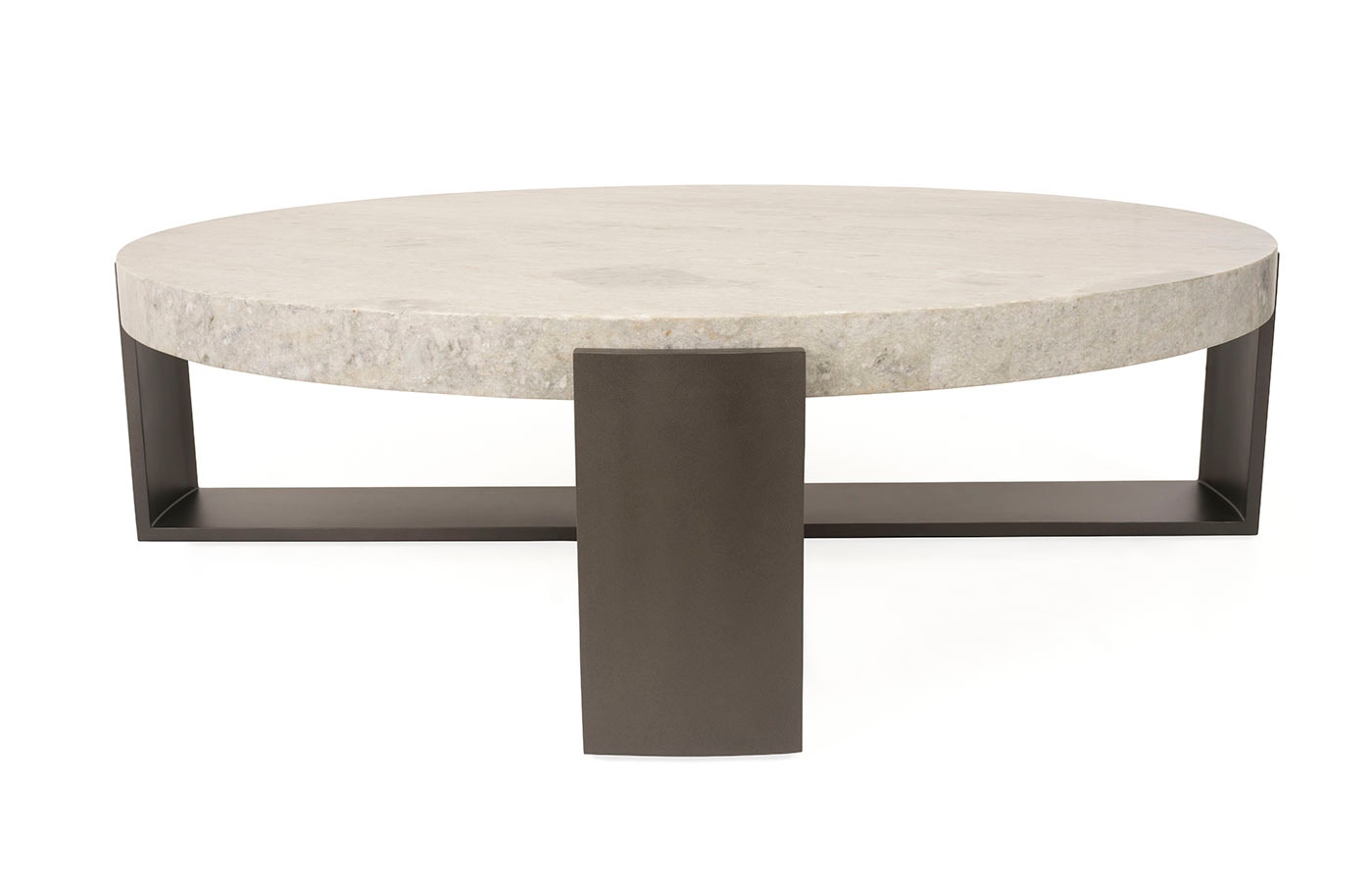 RC Furniture Living Room Santa Cruz Round Cocktail Table