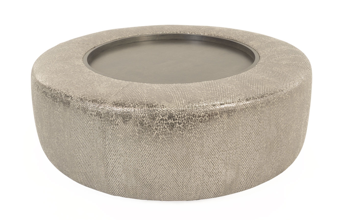Zai Round Cocktail Ottoman 42