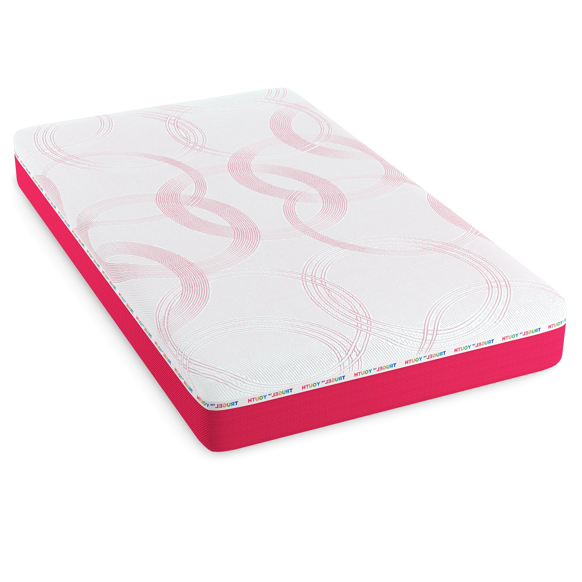 Glideaway Sleep Products Mattresses Pink Youth Memory Foam