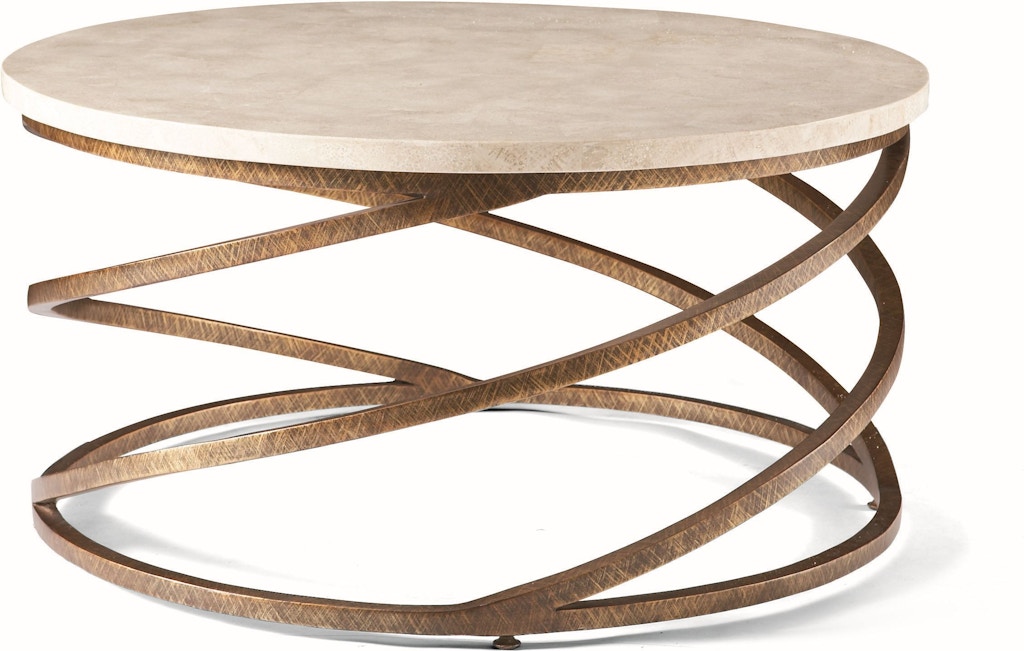 Cth Sherrill Occasional Living Room Round Cocktail Table