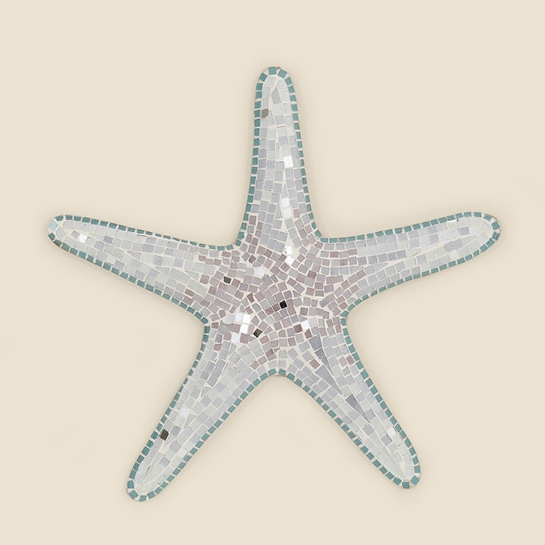 Watermark Living Accessories Large Mosaic Starfish Wall Hanging 17 Large Mosaic Starfish Wall Hanging