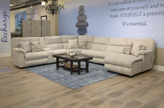 Catnapper Furniture Living Room Escape Modular Sectional 151-Sectional ...