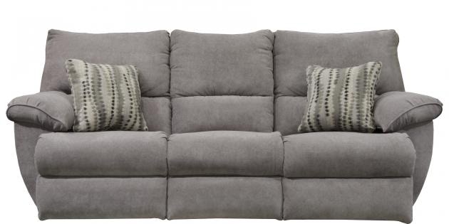 Lay flat triple reclining sofa hot sale