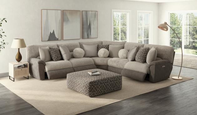 Catnapper Living Room Rendezvous Sectional 274-Sectional | Hickory