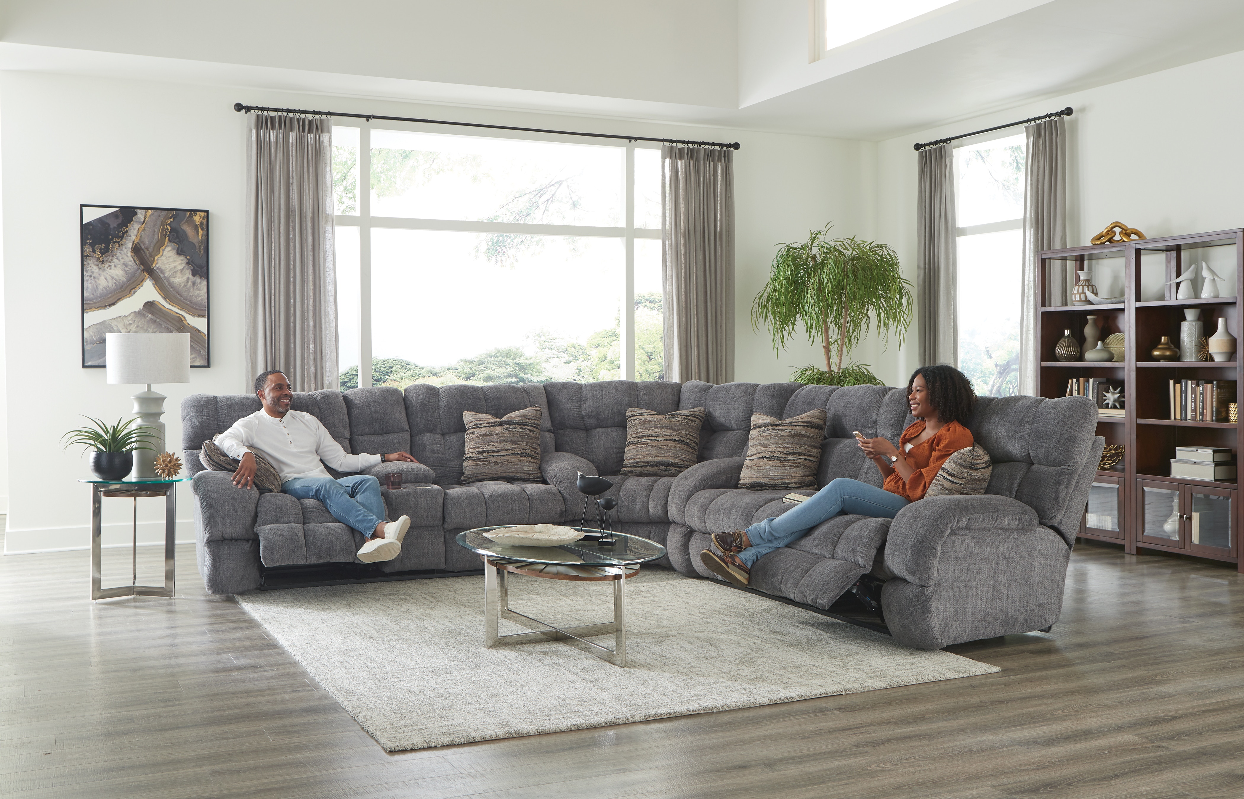 Catnapper Furniture Living Room Ashland Sectional Wedge 3598 Gardner Outlet Furniture