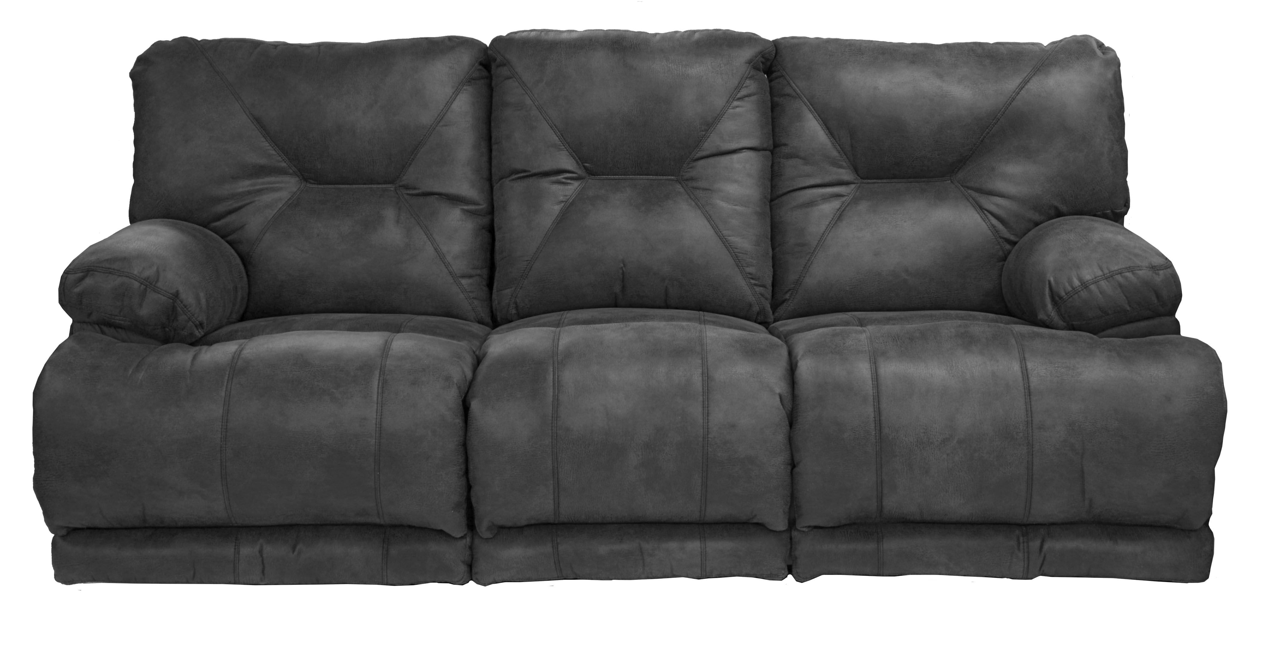 Lay flat best sale triple reclining sofa