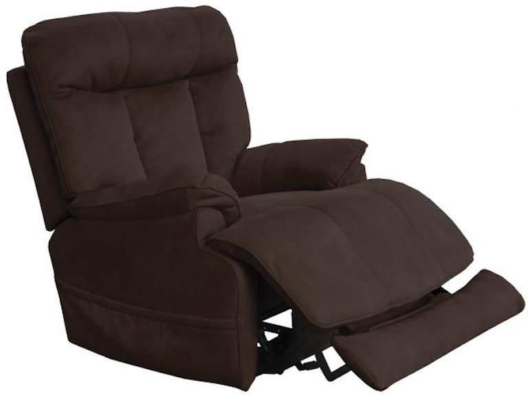 Catnapper Furniture Power Headrest/Lumbar Power Lay Flat Rec with Heat and Msg and Ext Ott 7647897