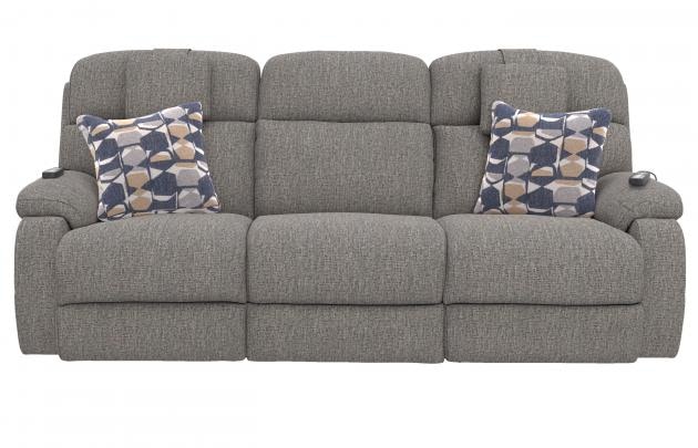 Catnapper Power Headrest Power Recl Sofa with CR3 Heat/Massage/Lumbar/Zero Gravity 762025