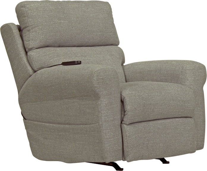 Catnapper Furniture Power Headrest Power Rocker Recl with CR3 Heat/Massage 7645392-Twilight