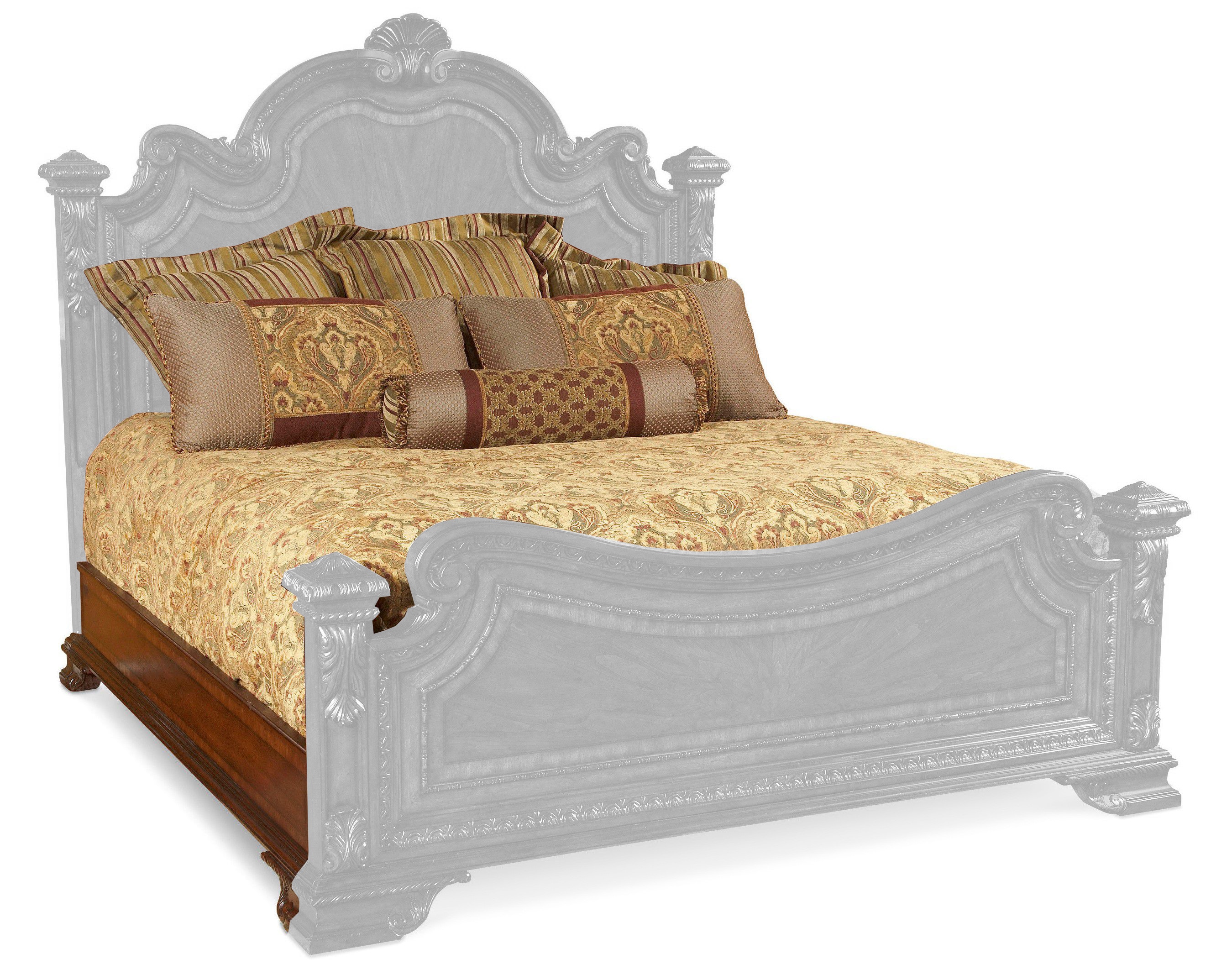 Art Furniture Bedroom King 6pc Bedroom Set 143156 2606k6 Eller And Owens Furniture Franklin