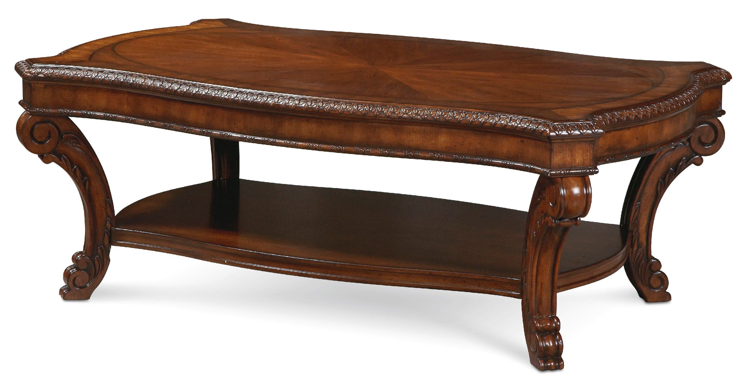 ART Furniture Living Room Old World-Rectangular Cocktail Table 