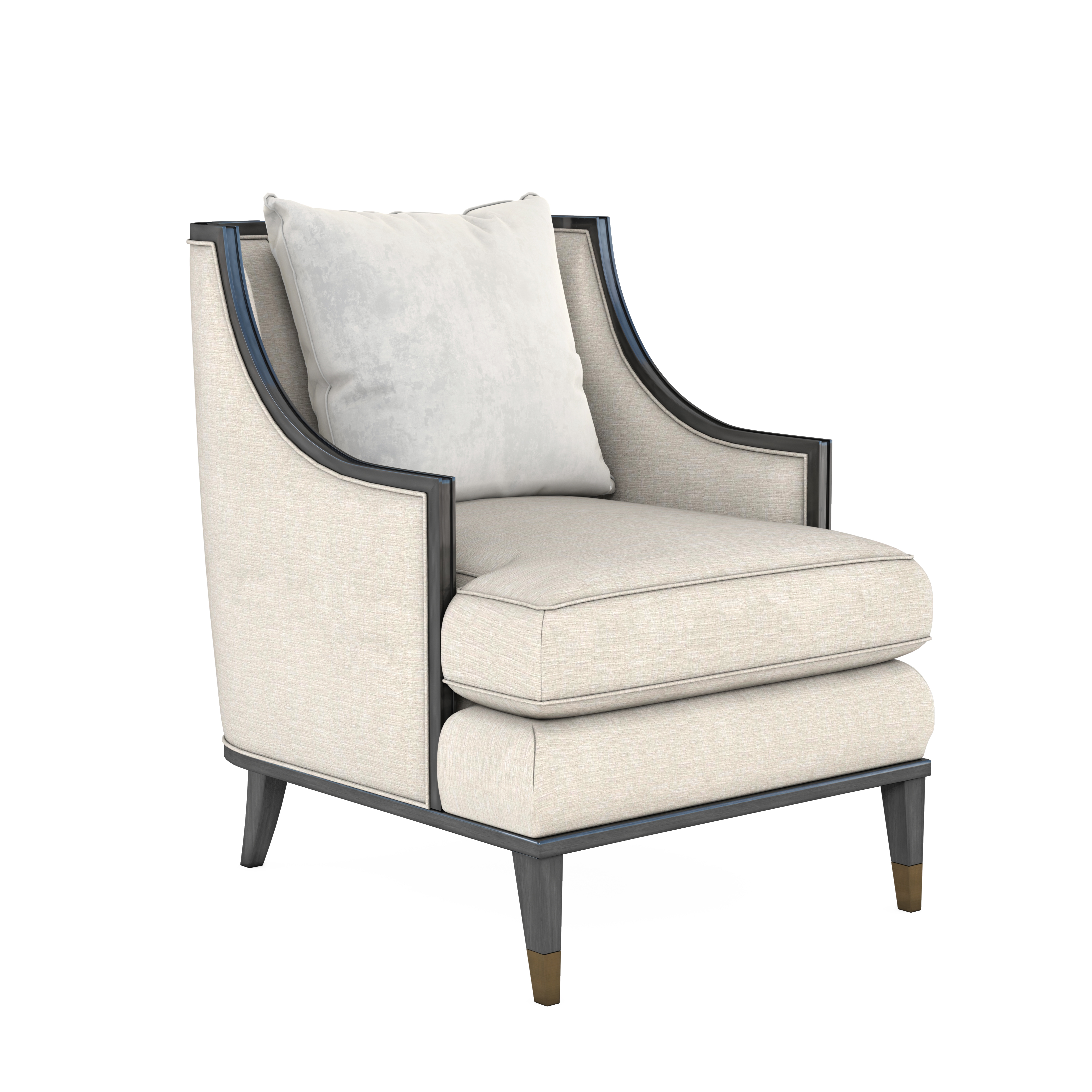 【楽天スーパーセール】 Woodbridge  - 161523-5021AA Chair Matching Onyx Harper Room Living Furniture ART Interiors CA AZ, - 小物