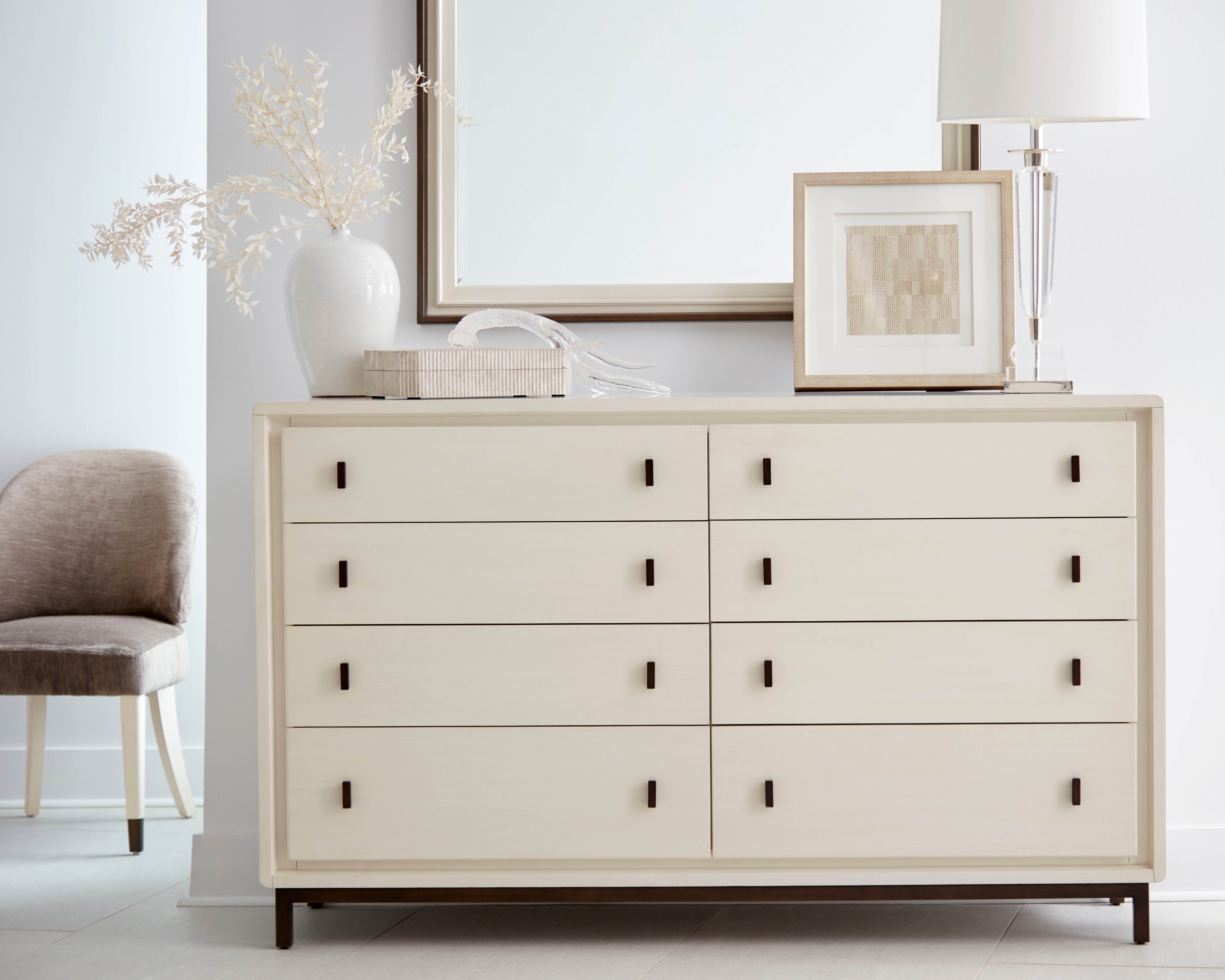 ART Furniture Bedroom Dressers Blanc 8 Drawer Dresser 289131